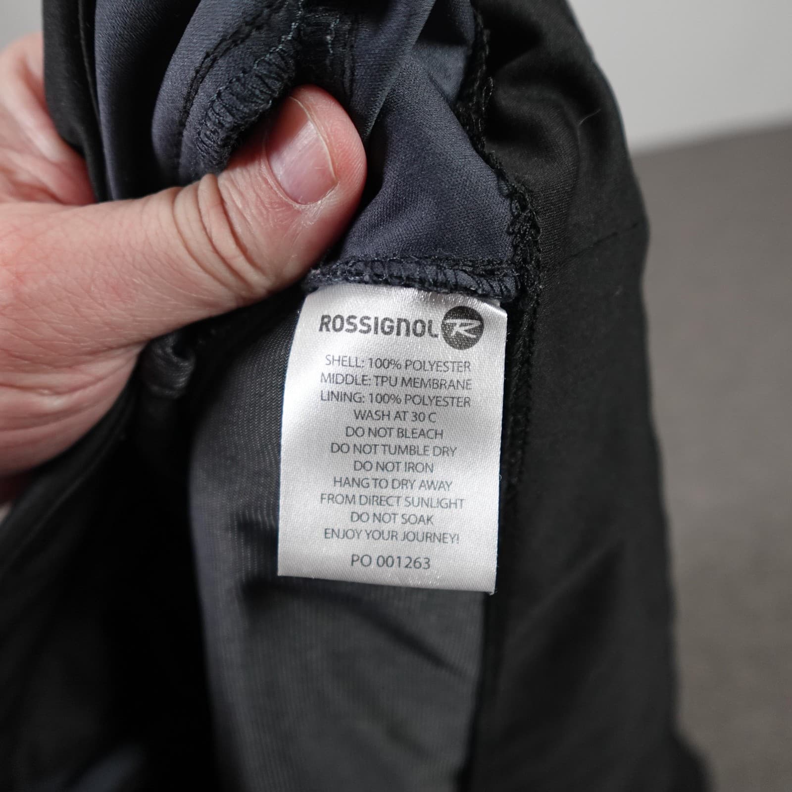 Rossignol Jacket Womens 10 Black Softshell Full Zip Cycling Ski Windbreaker - Thumbnail 5