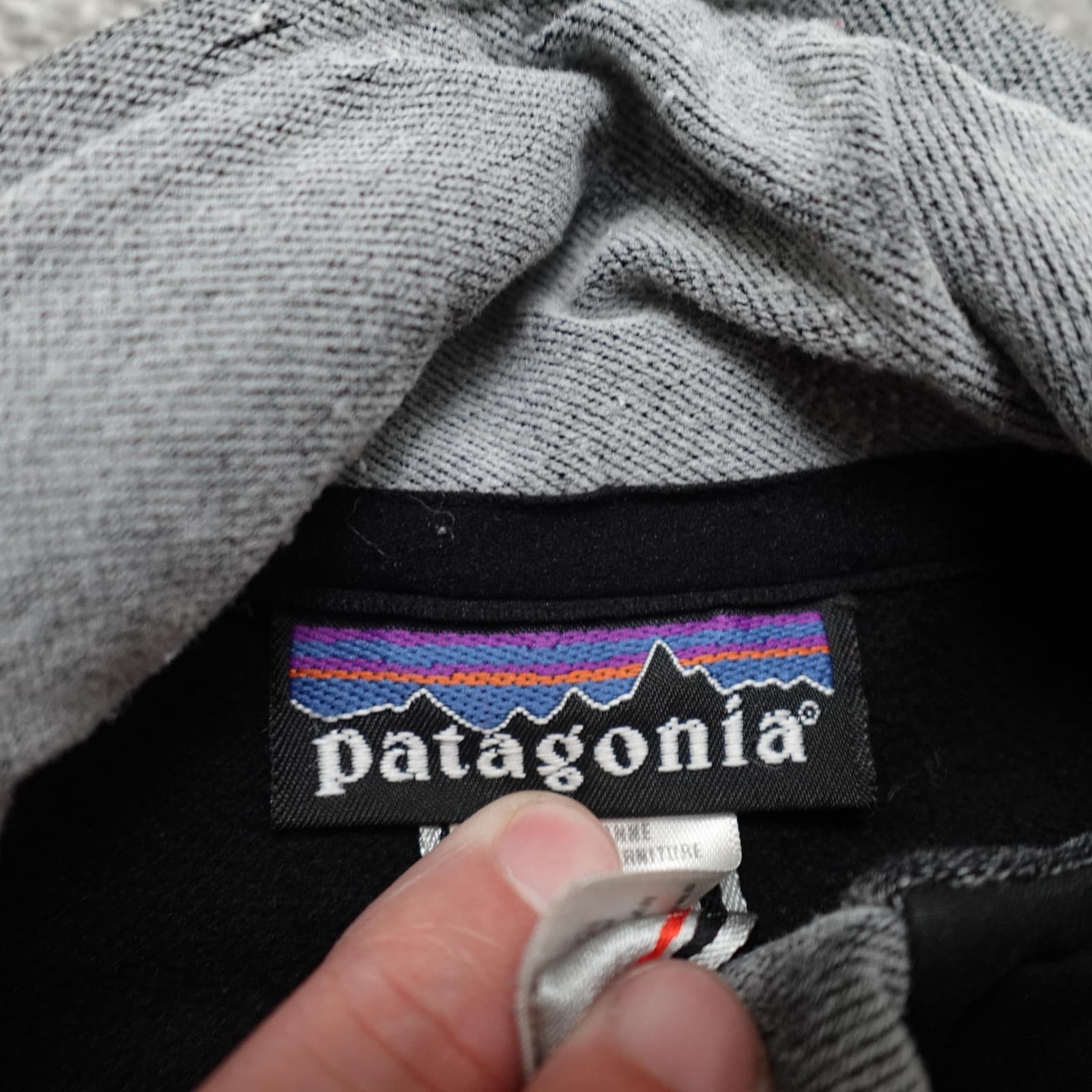 Patagonia Jacket Mens Medium Black Softshell Full Zip Stretch Outdoor Hiking - Thumbnail 5
