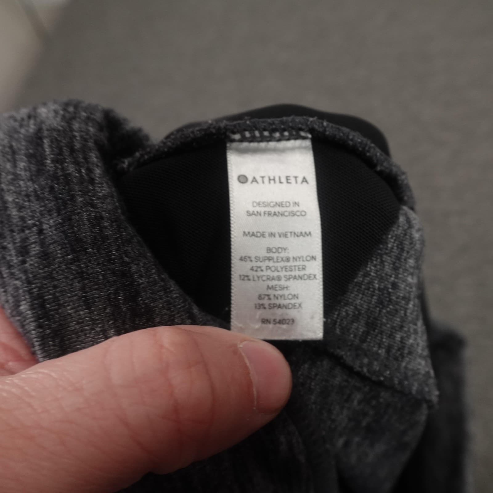 Athleta Jogger Pants Womens XS Gray Knit Ankle Zip Pockets Athletic Yoga - Thumbnail 5