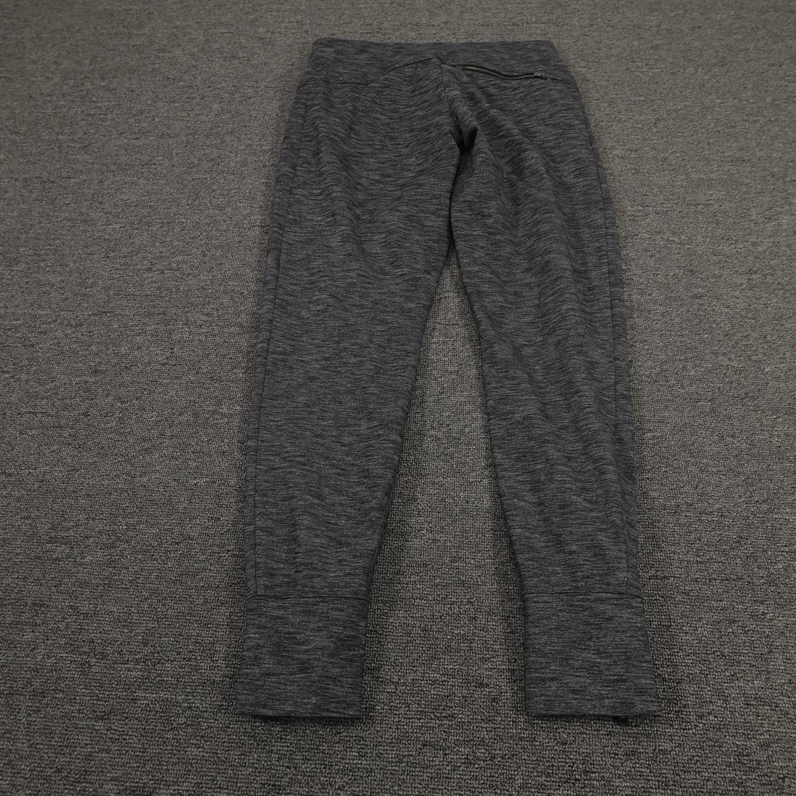 Athleta Jogger Pants Womens XS Gray Knit Ankle Zip Pockets Athletic Yoga - Thumbnail 7