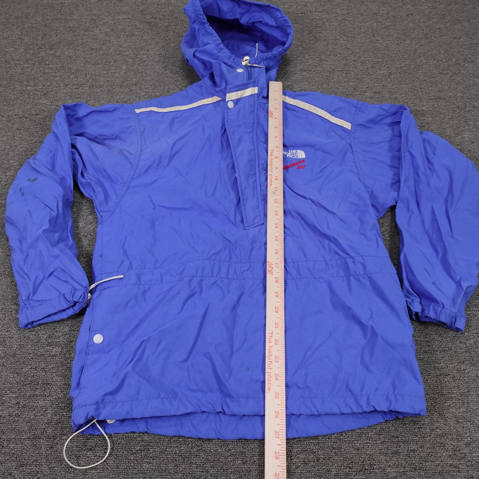 Vintage The North Face Jacket Womens XS Blue Extreme Hooded Ski Anorak USA 90s - Thumbnail 6