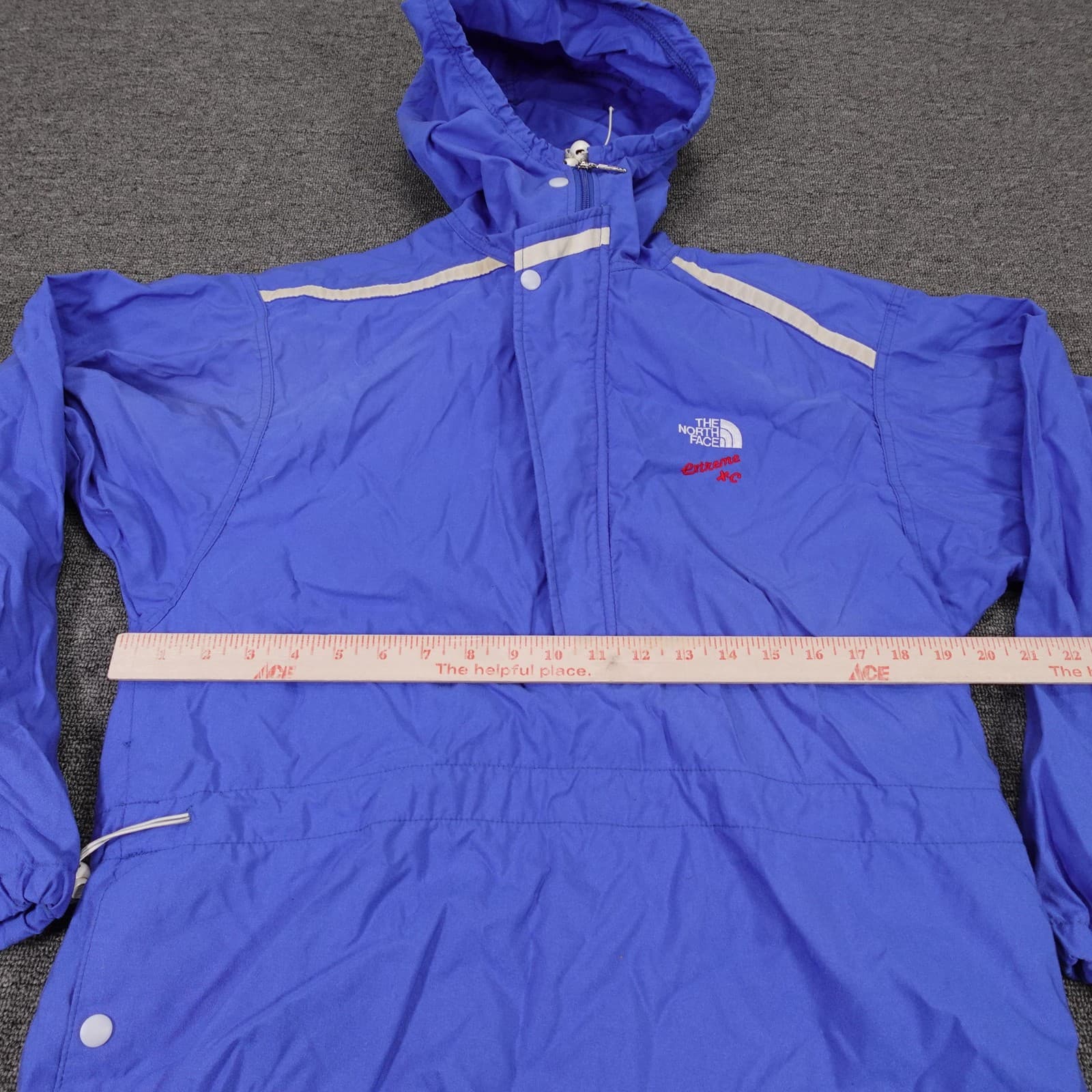 Vintage The North Face Jacket Womens XS Blue Extreme Hooded Ski Anorak USA 90s - Thumbnail 5