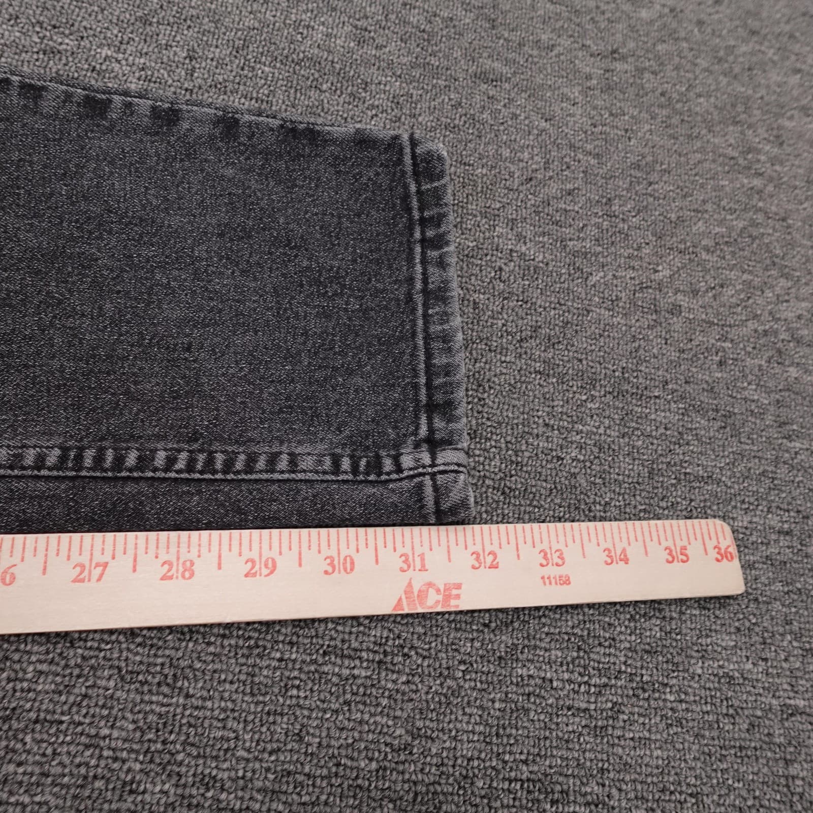 Levi's 511 Jeans Mens 31x32 Gray Dark Wash Slim Fit Stretch Denim Pants 5 Pocket - Thumbnail 7
