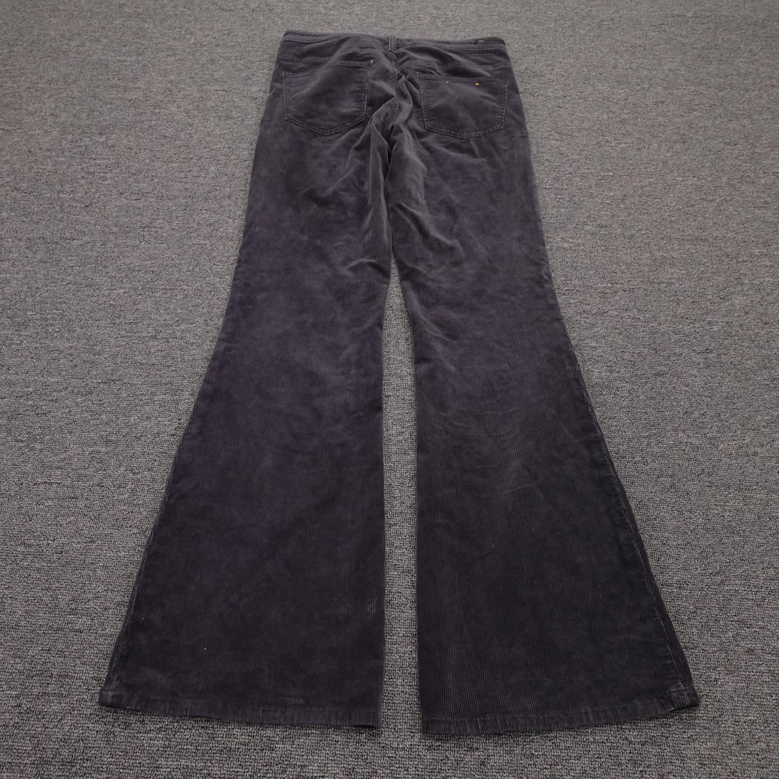 Pilcro Anthropologie Pants Womens 29 Gray Corduroy High Rise Bootcut - Thumbnail 3