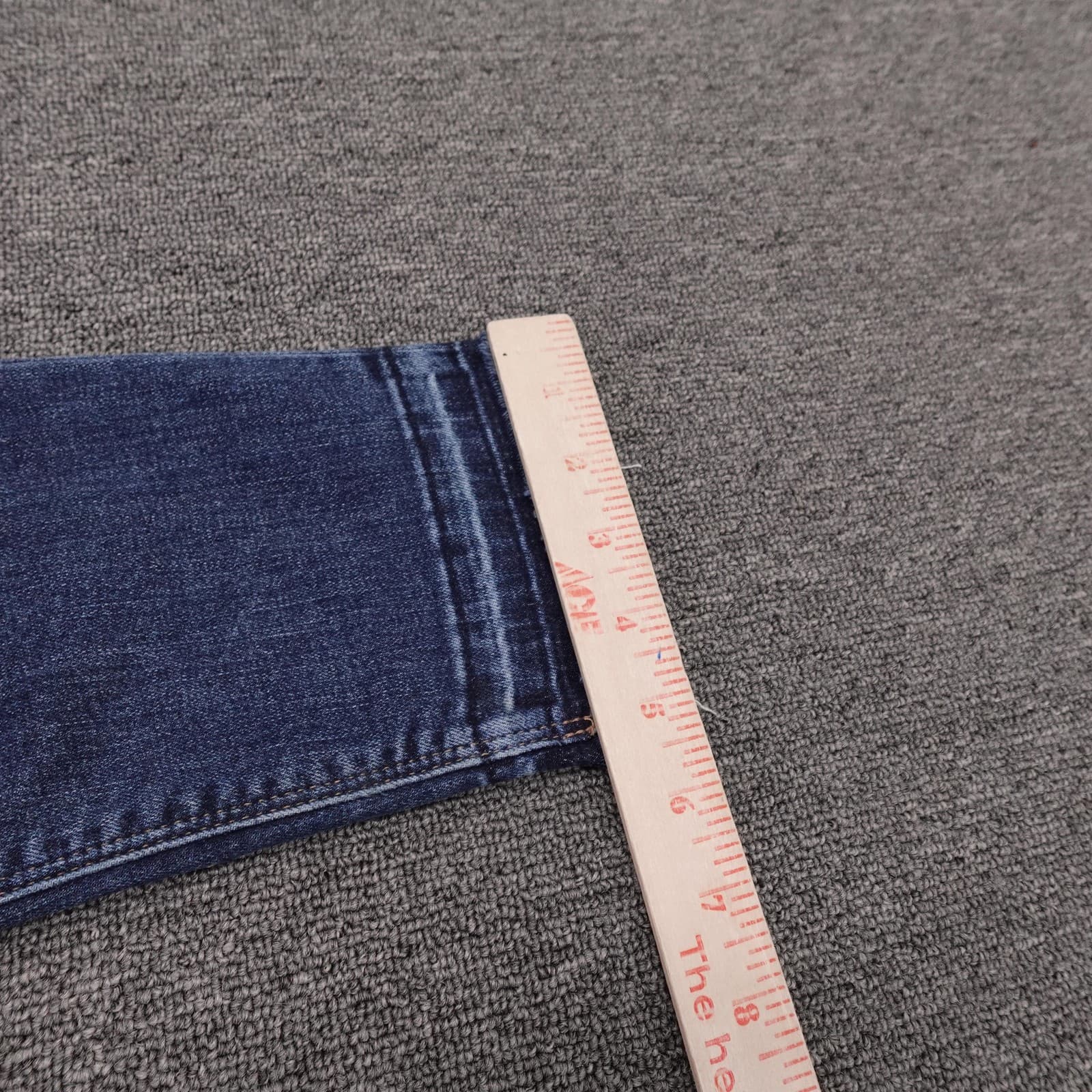 Lucky Brand Jeans Womens 10 32x30 Blue Ava Mid Rise Skinny Raw Hem Stretch Denim - Thumbnail 13