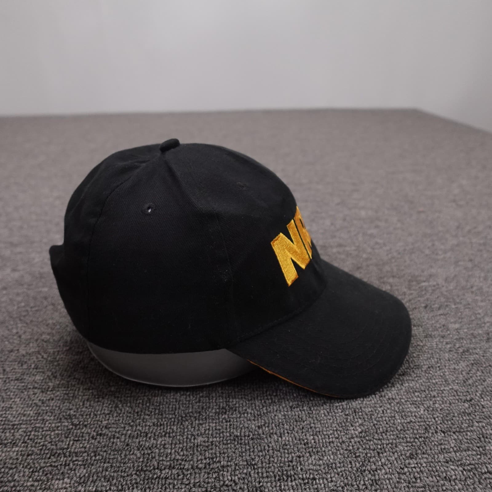NRA Hat Cap Strap Back Mens One Size Black Twill Baseball USA Flag Patriotic - Thumbnail 5