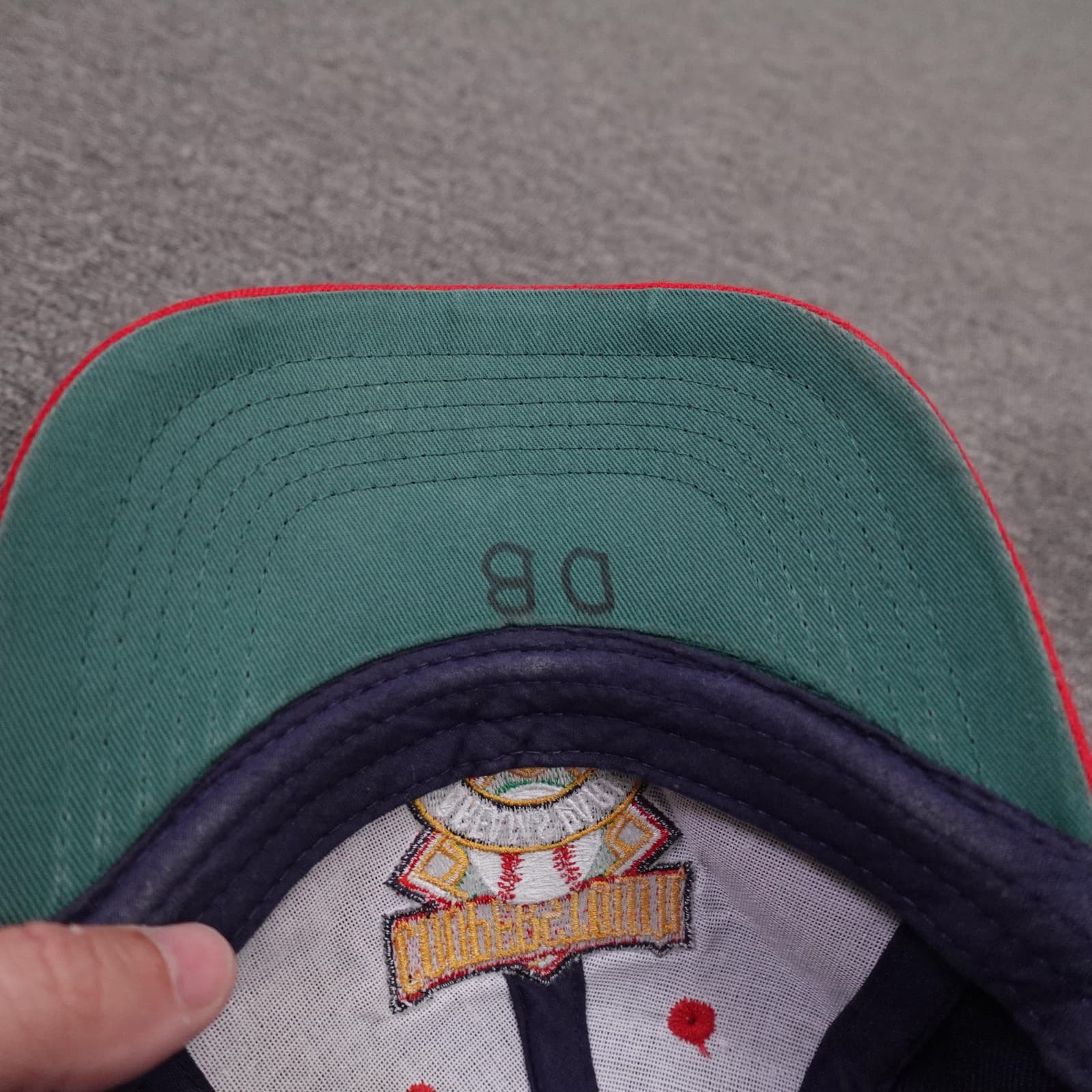 Cooperstown Dreams Park Hat Cap Strap Back Mens One Size Blue Baseball Authentic - Thumbnail 6