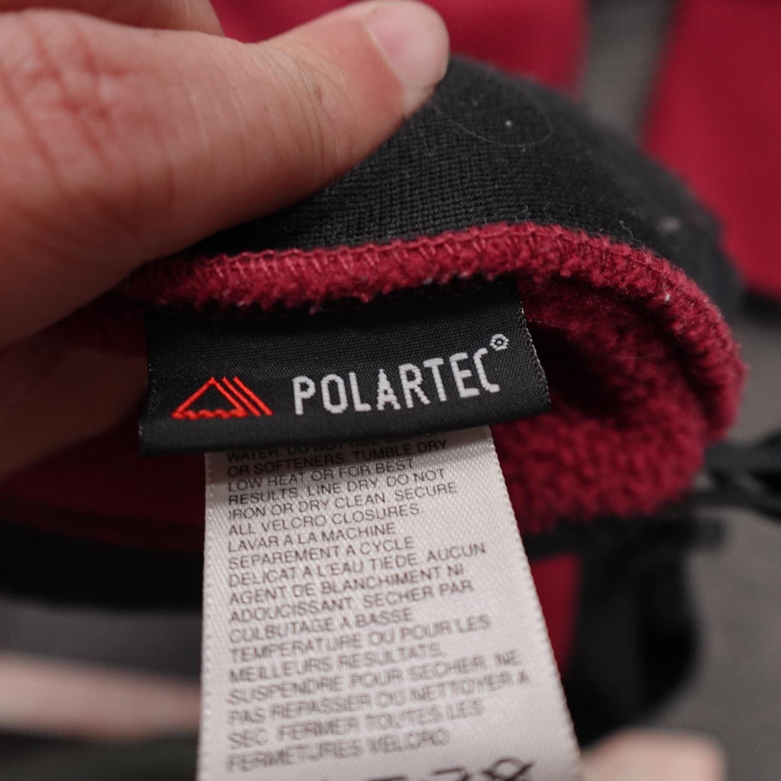 The North Face Jacket Womens Small Red Black Polartec Fleece Full Zip Outdoor - Thumbnail 8