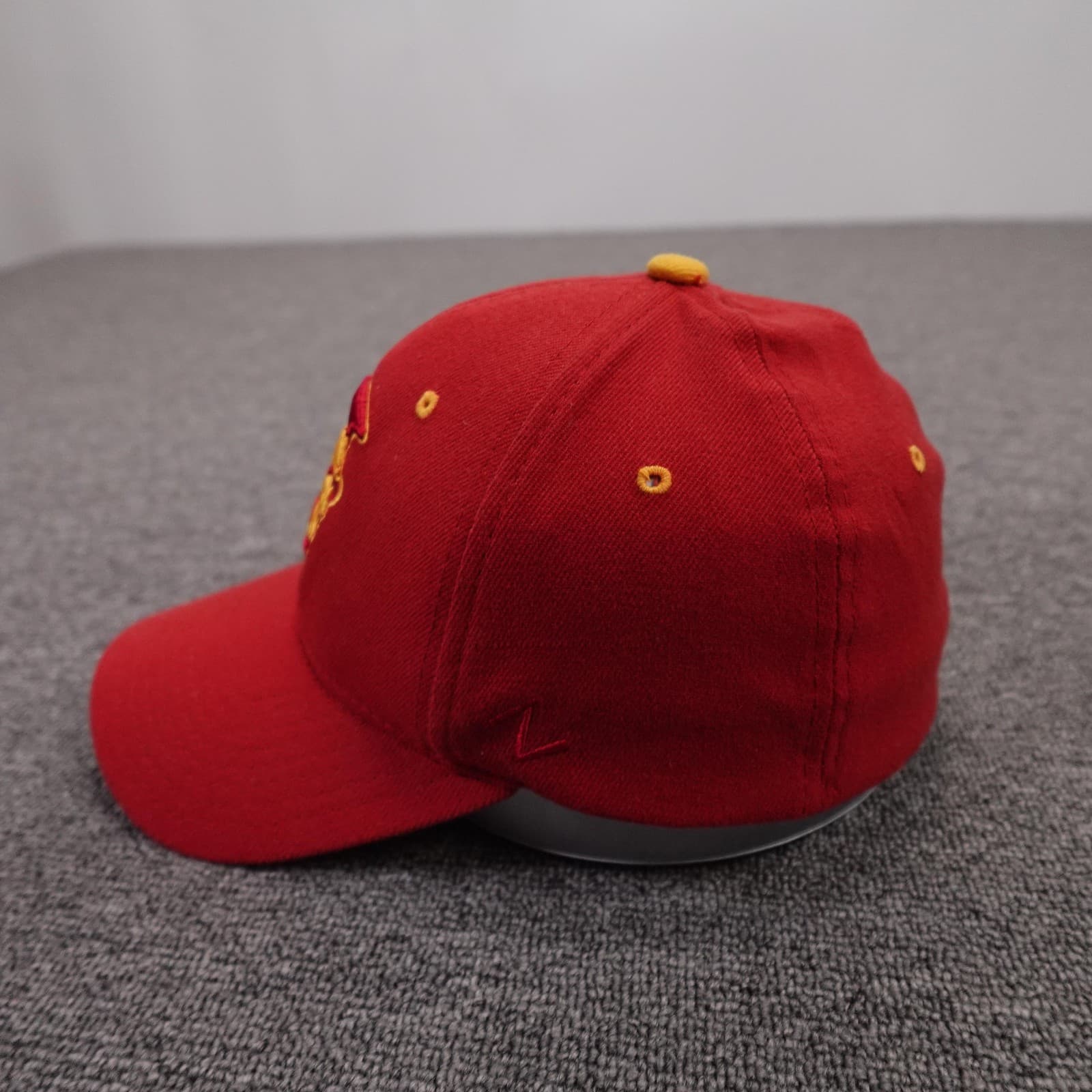 USC Trojans Hat Cap Fitted Mens Large Red NCAA Football Zephyr Stretch Fit - Thumbnail 3