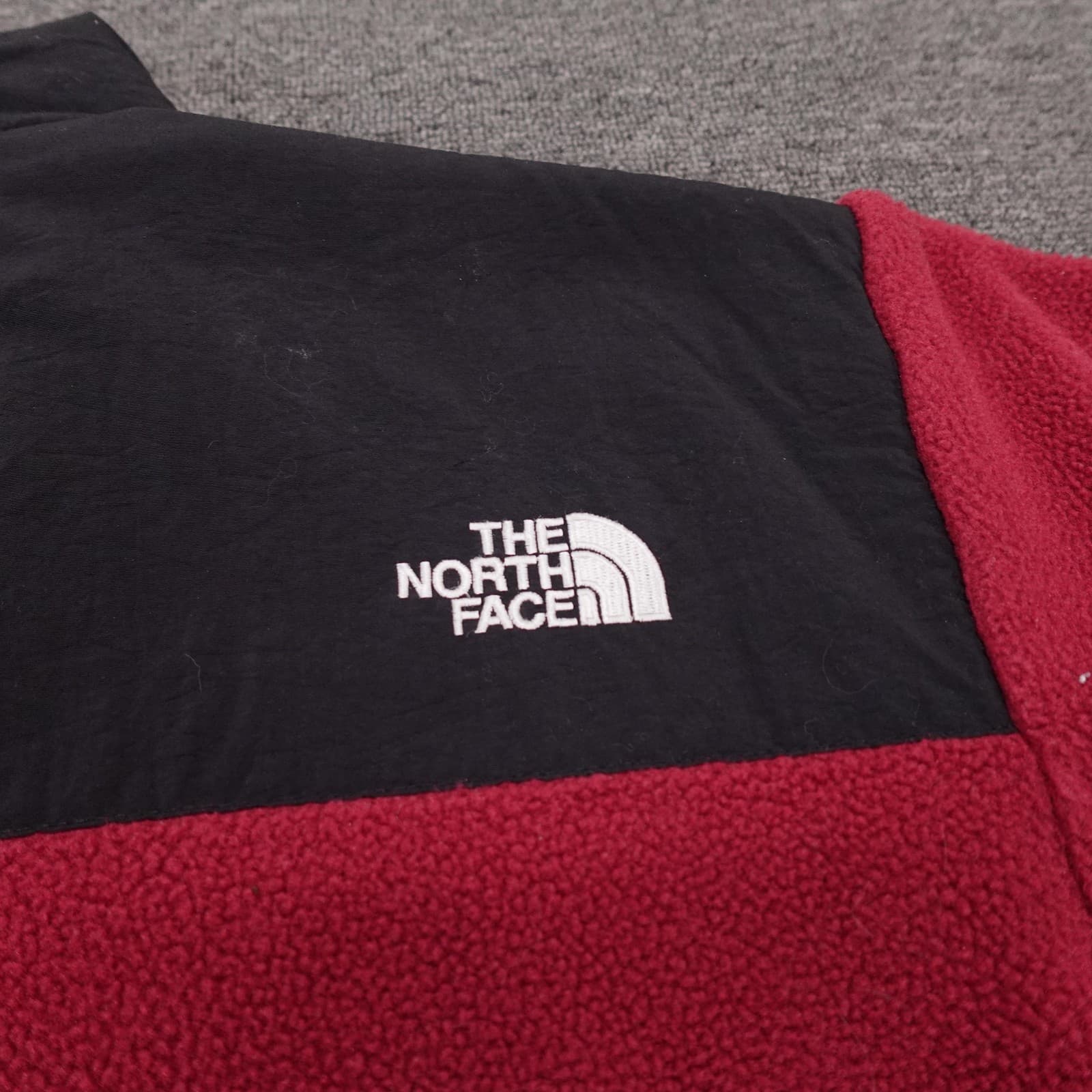 The North Face Jacket Womens Small Red Black Polartec Fleece Full Zip Outdoor - Thumbnail 7