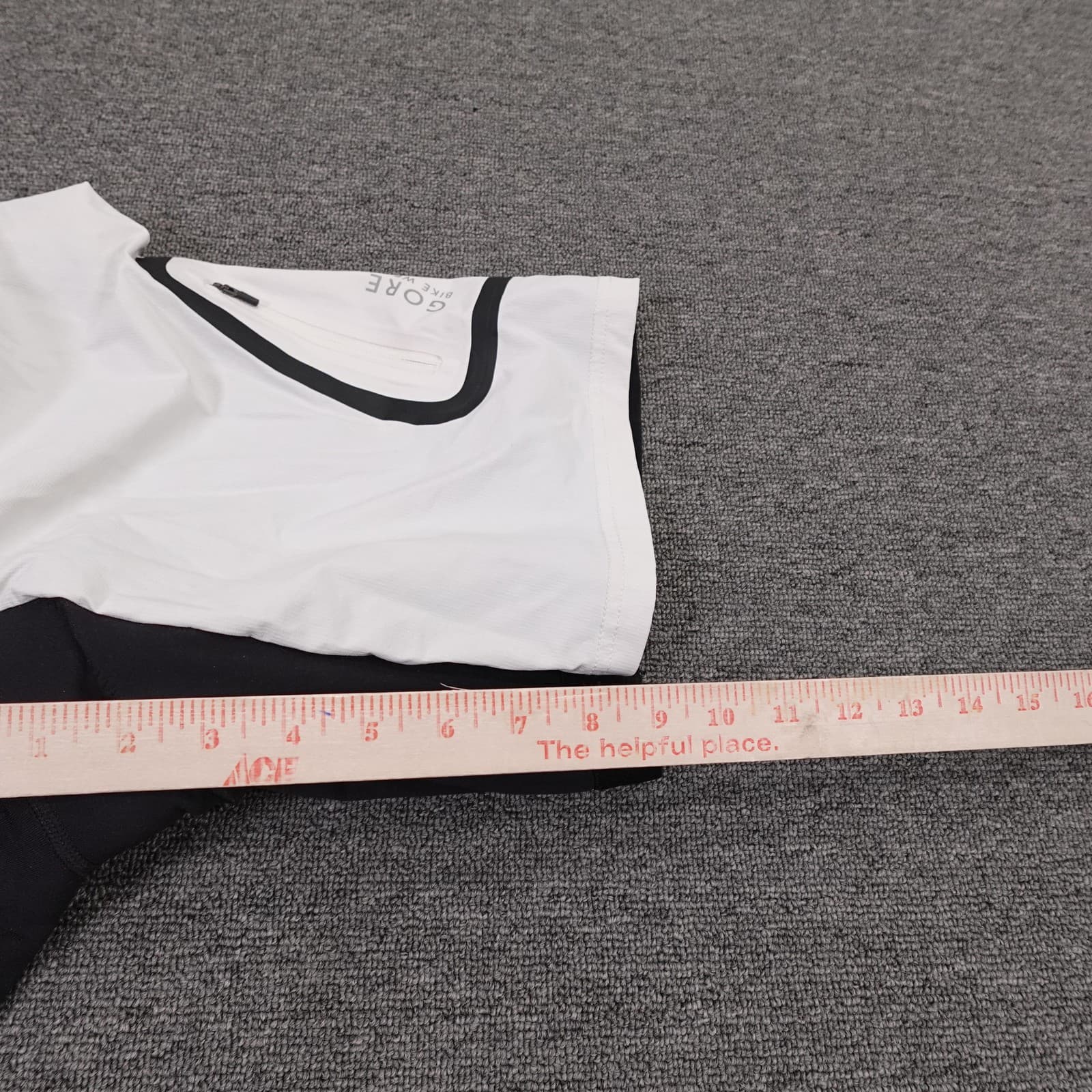 Gore Bike Wear Shorts Mens Medium White Black Padded Cycling Chamois 11 Inseam - Thumbnail 6