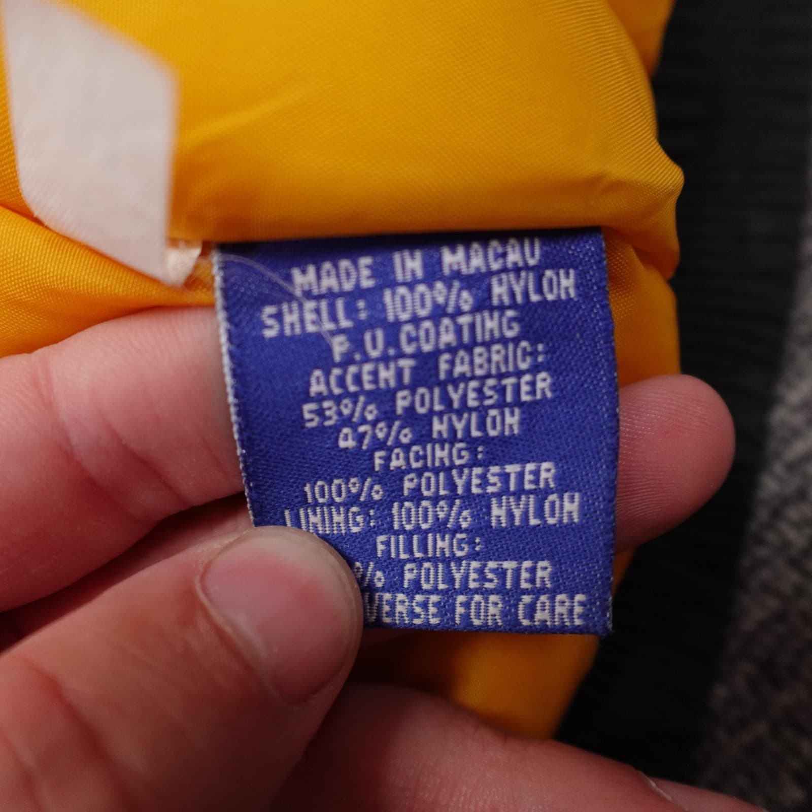 Vintage Michigan Wolverines Jacket XL Blue NCAA Football Starter 90s Full Zip - Thumbnail 11