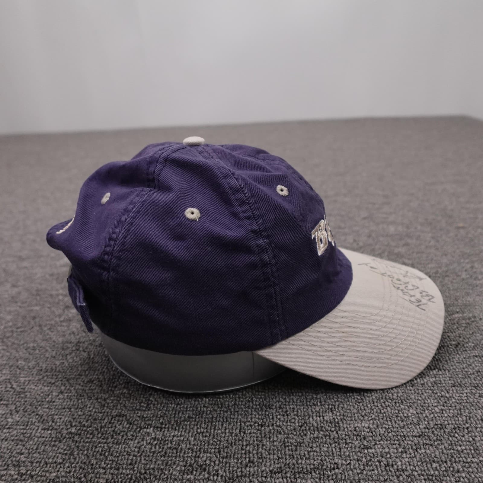 Bigfoot Racing Hat Cap Strap Back Mens One Size Purple Monster Truck Signed - Thumbnail 6