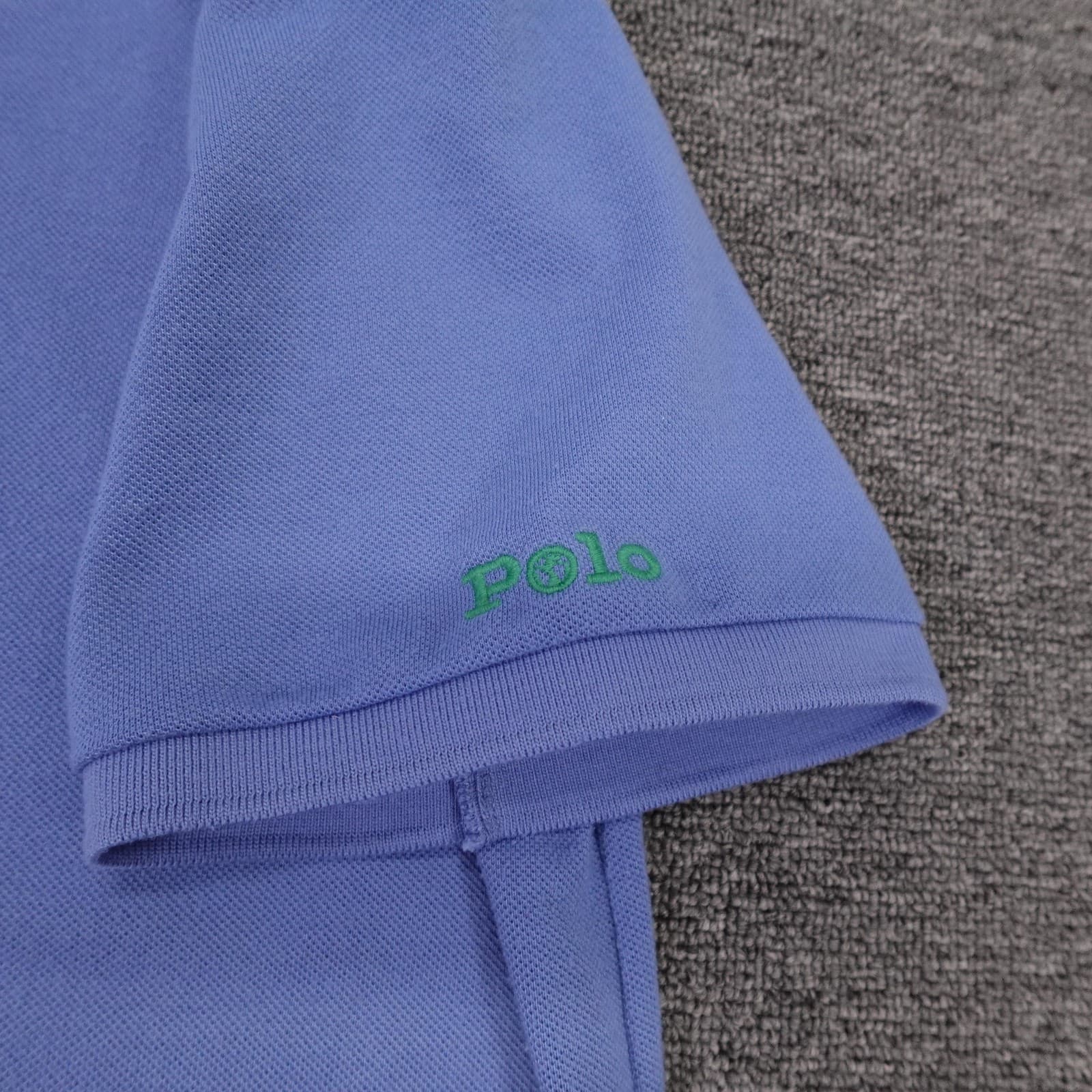 Polo By Ralph Lauren Polo Shirt Youth XL Blue Earth Pony Logo Short Sleeve - Thumbnail 6