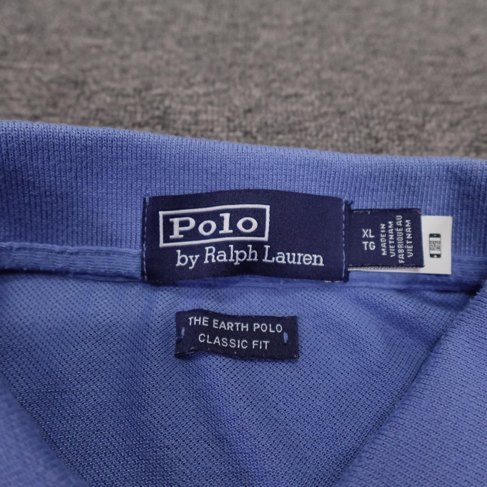 Polo By Ralph Lauren Polo Shirt Youth XL Blue Earth Pony Logo Short Sleeve - Thumbnail 3