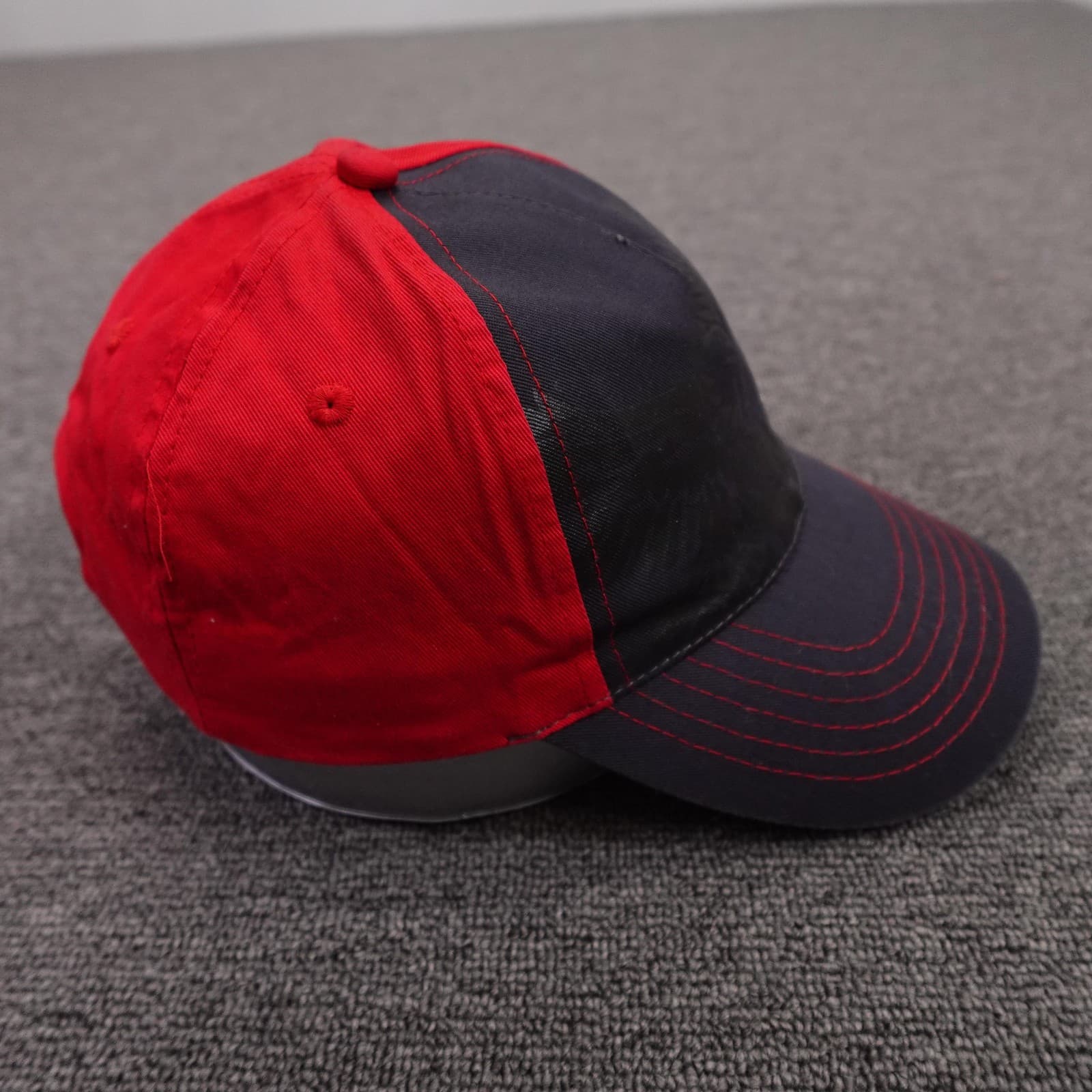 Budweiser K-Products Hat Cap Strap Back Mens One Size Red Navy Baseball Beer - Thumbnail 5