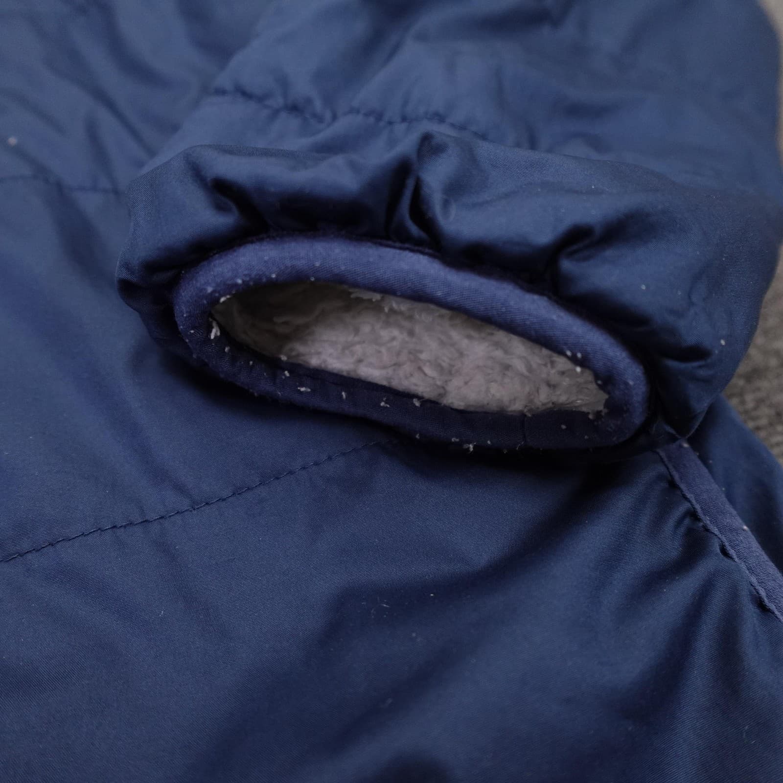 Patagonia Puffer Jacket Girls XL 14 Blue Reversible Dream Song Hoody 68180 - Thumbnail 3