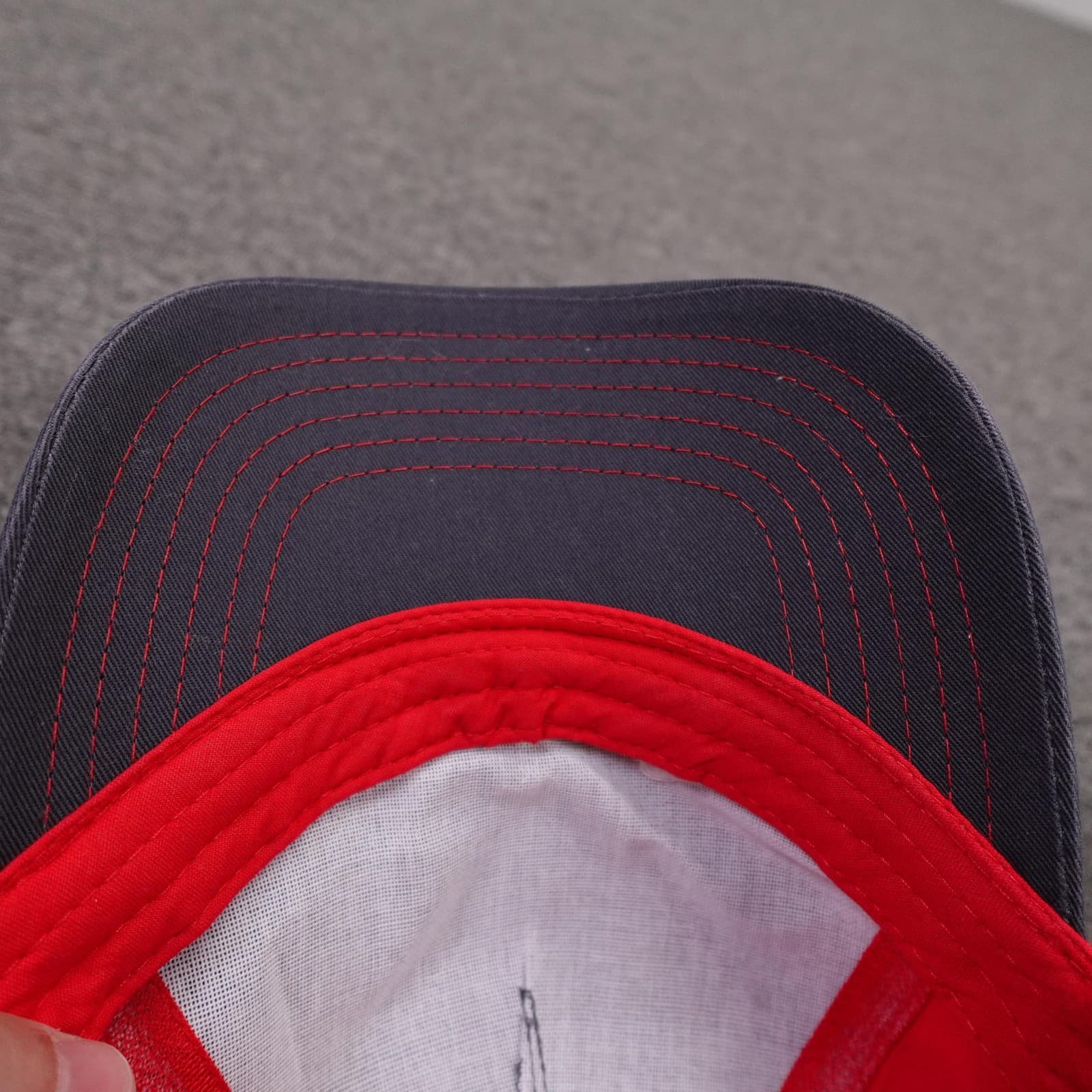 Budweiser K-Products Hat Cap Strap Back Mens One Size Red Navy Baseball Beer - Thumbnail 6