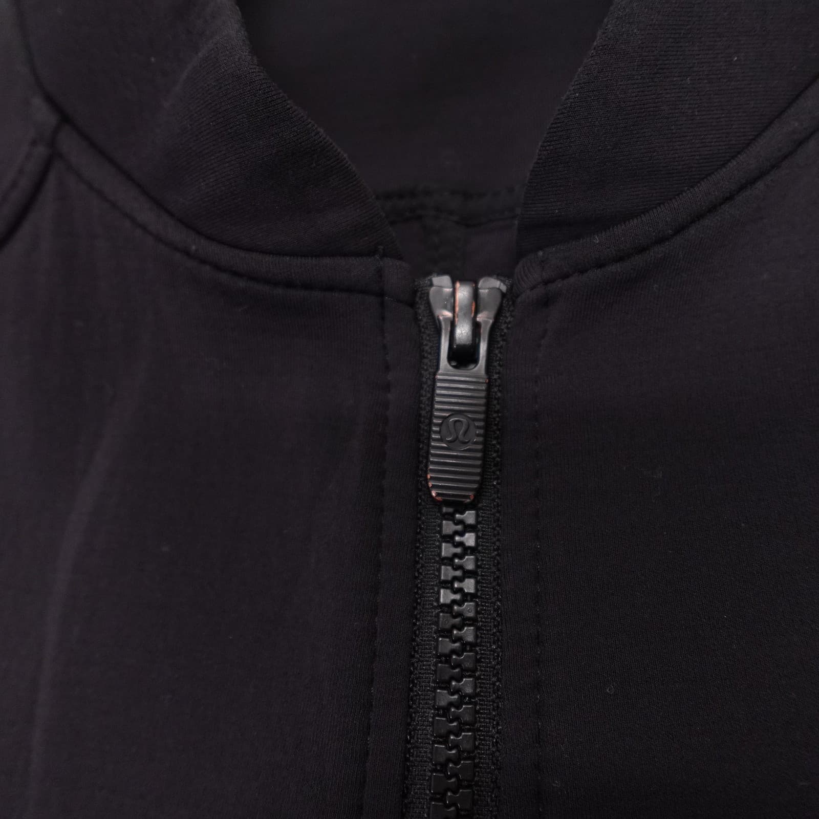 Lululemon Going Places Jacket Womens 8 Black Heavyweight Knit Full Zip Travel - Thumbnail 5