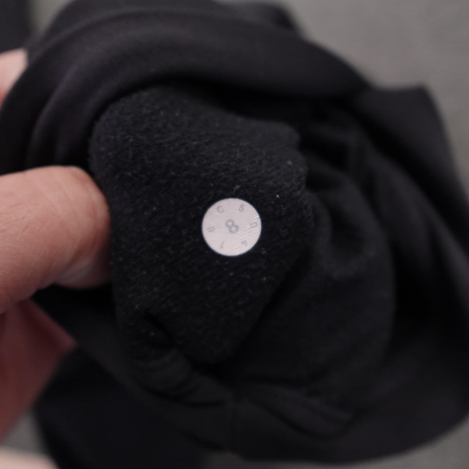 Lululemon Going Places Jacket Womens 8 Black Heavyweight Knit Full Zip Travel - Thumbnail 9