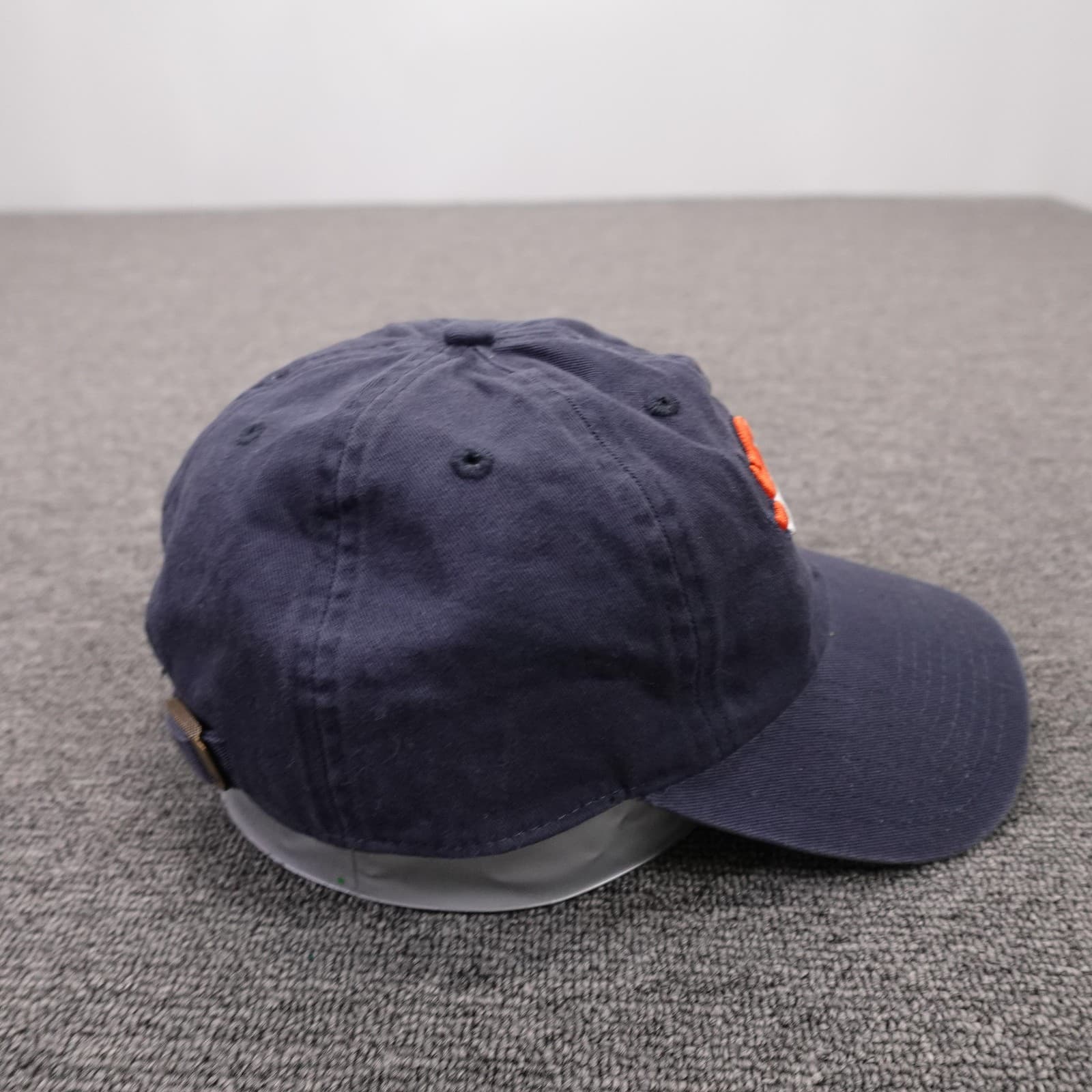 Denver Broncos Hat Cap Strap Back Mens One Size Navy Blue NFL Football '47 - Thumbnail 5