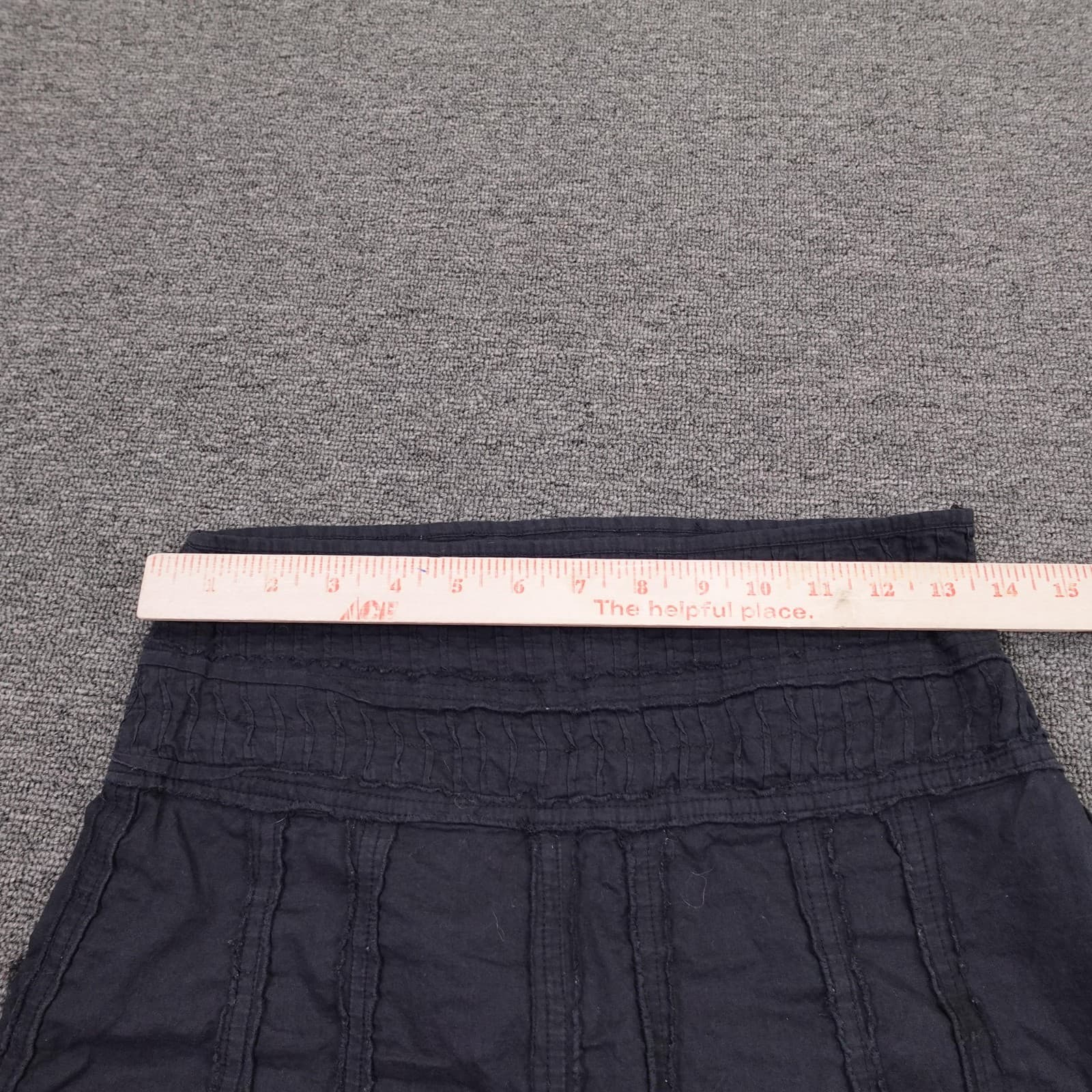 PrAna Skirt Womens 0 Blue A-Line Short Elastic Waist Casual Lightweight Summer - Thumbnail 4