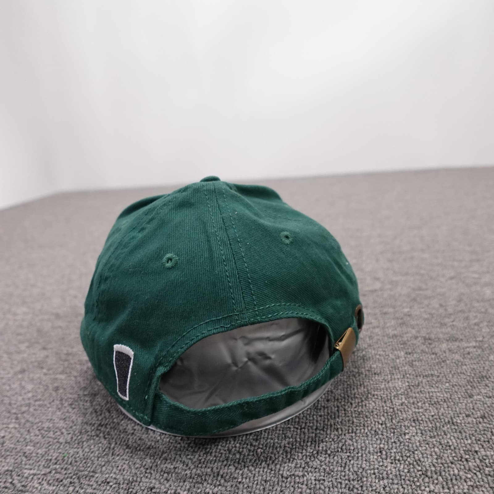 Guinness Hat Cap Strap Back Mens 7 3/8 Green Twill Baseball Ireland Beer Opener - Thumbnail 5