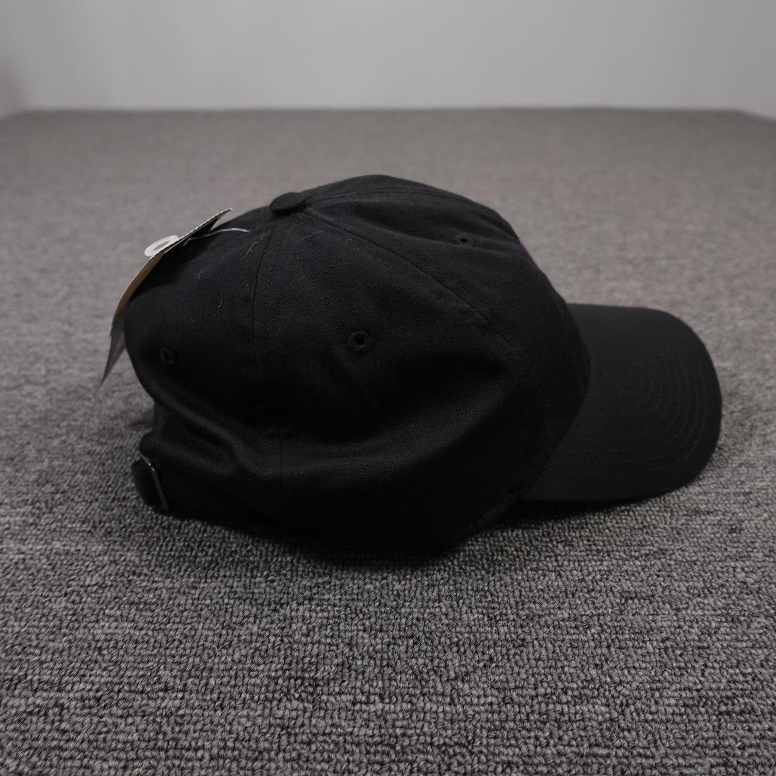 Adidas Hat Cap Strap Back Unisex One Size Black Baseball Lion Logo Embroidered - Thumbnail 5