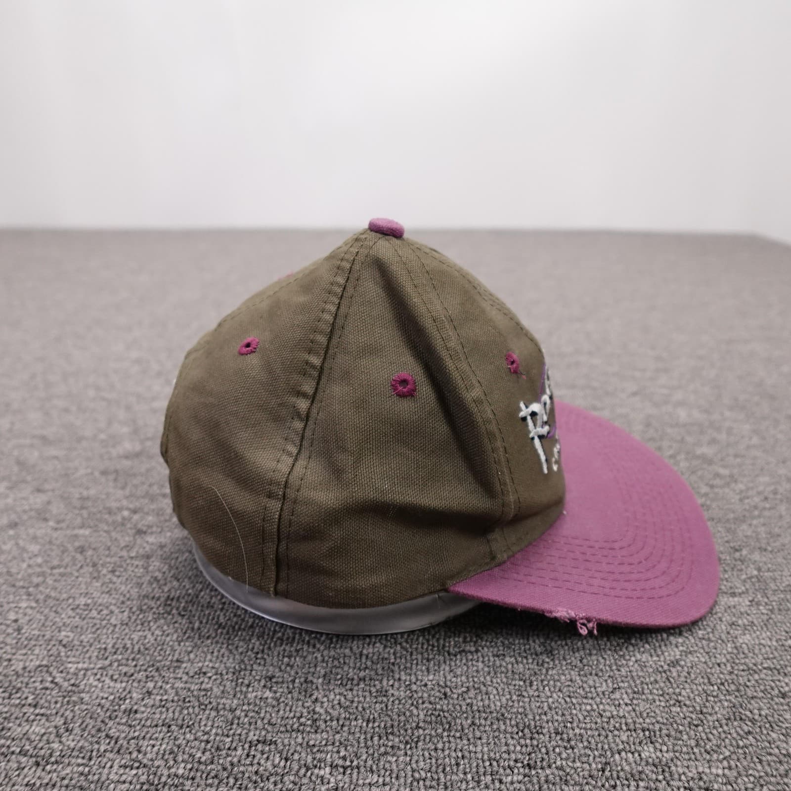 Vintage Colorado Rockies Hat Cap Snap Back One Size Purple MLB Baseball Logo 7 - Thumbnail 5