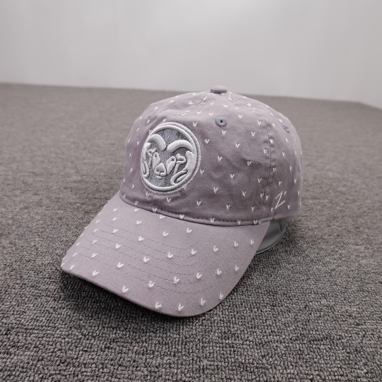 Colorado State Rams Hat Cap Strap Back Mens One Size Purple NCAA Football Zephyr