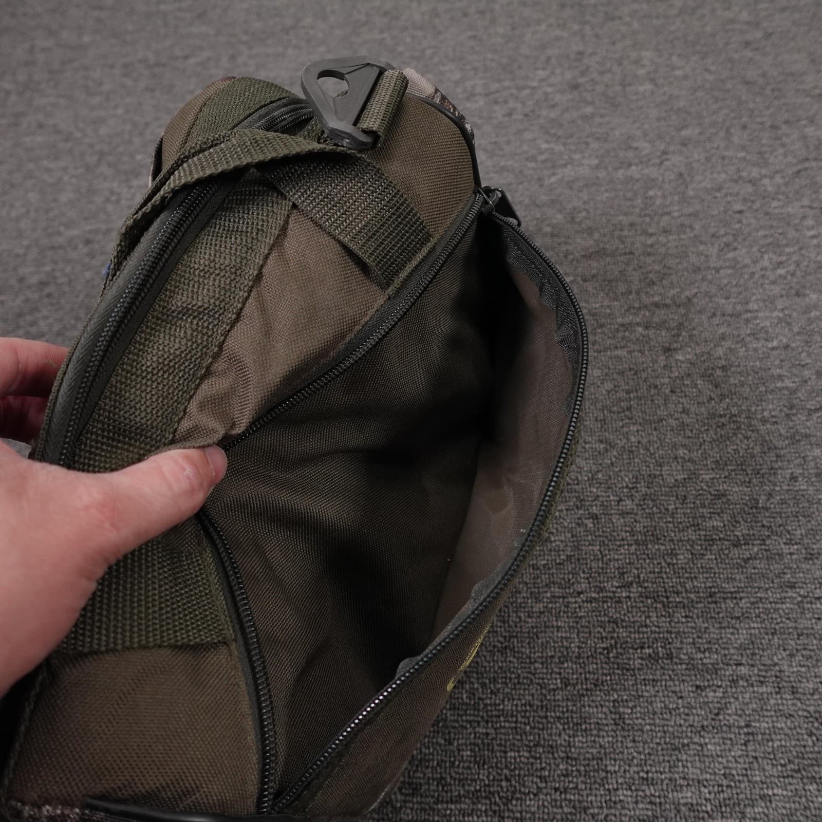 NRA-ILA Lunch Bag Brown Camo Insulated Hunting Cooler Tote Carry Handle - Thumbnail 8