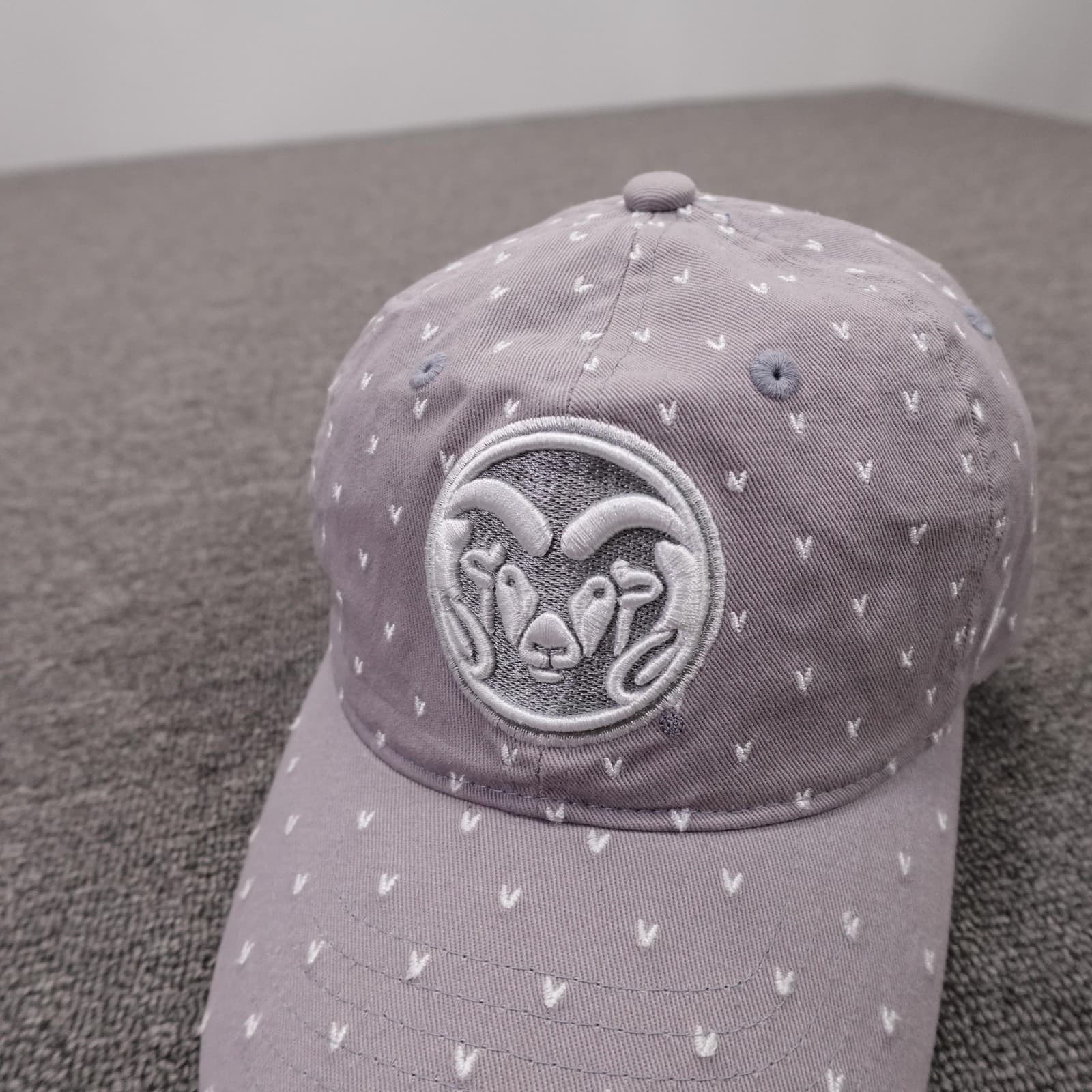 Colorado State Rams Hat Cap Strap Back Mens One Size Purple NCAA Football Zephyr - Thumbnail 2