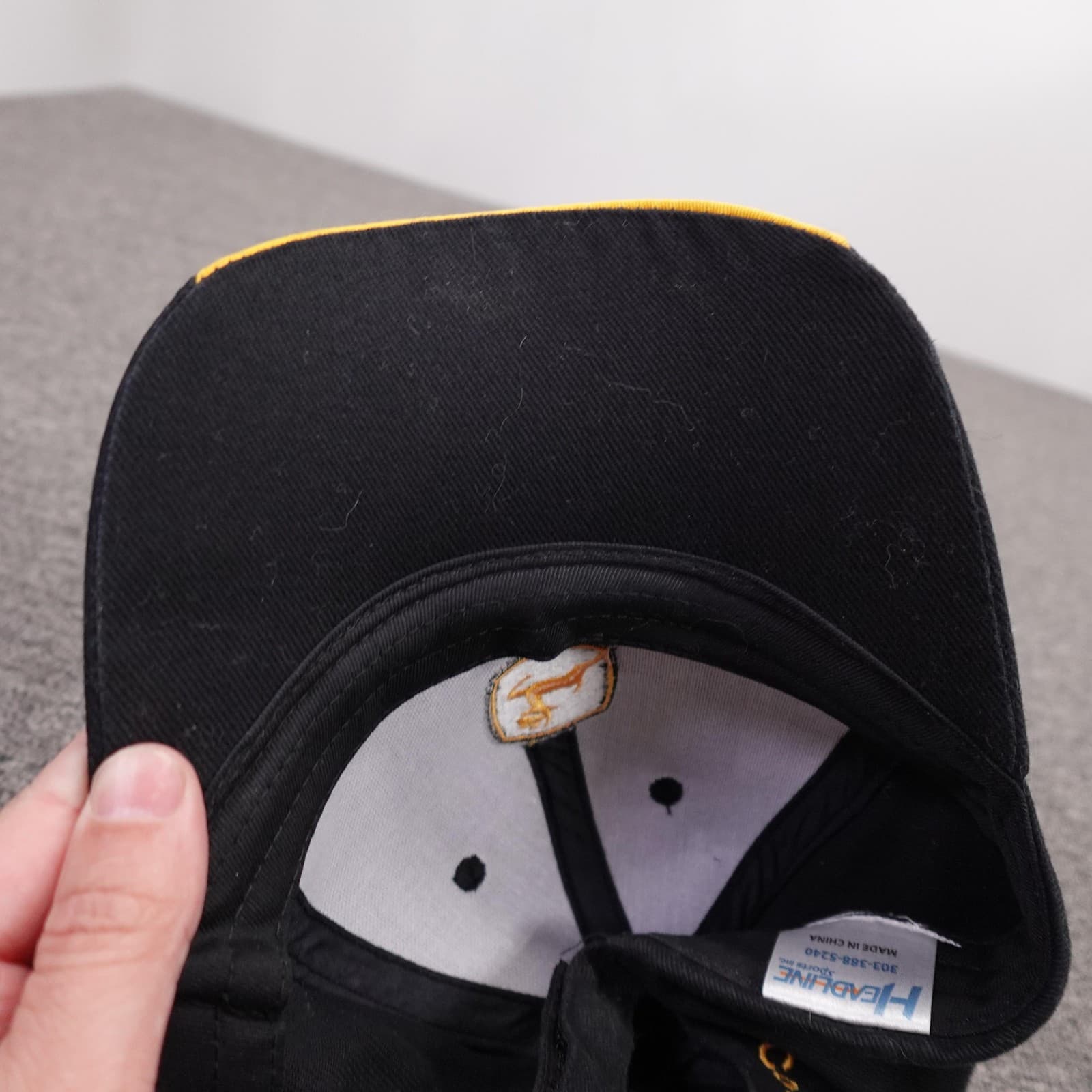 John Deere Hat Cap Strap Back Mens One Size Black Baseball - Thumbnail 6