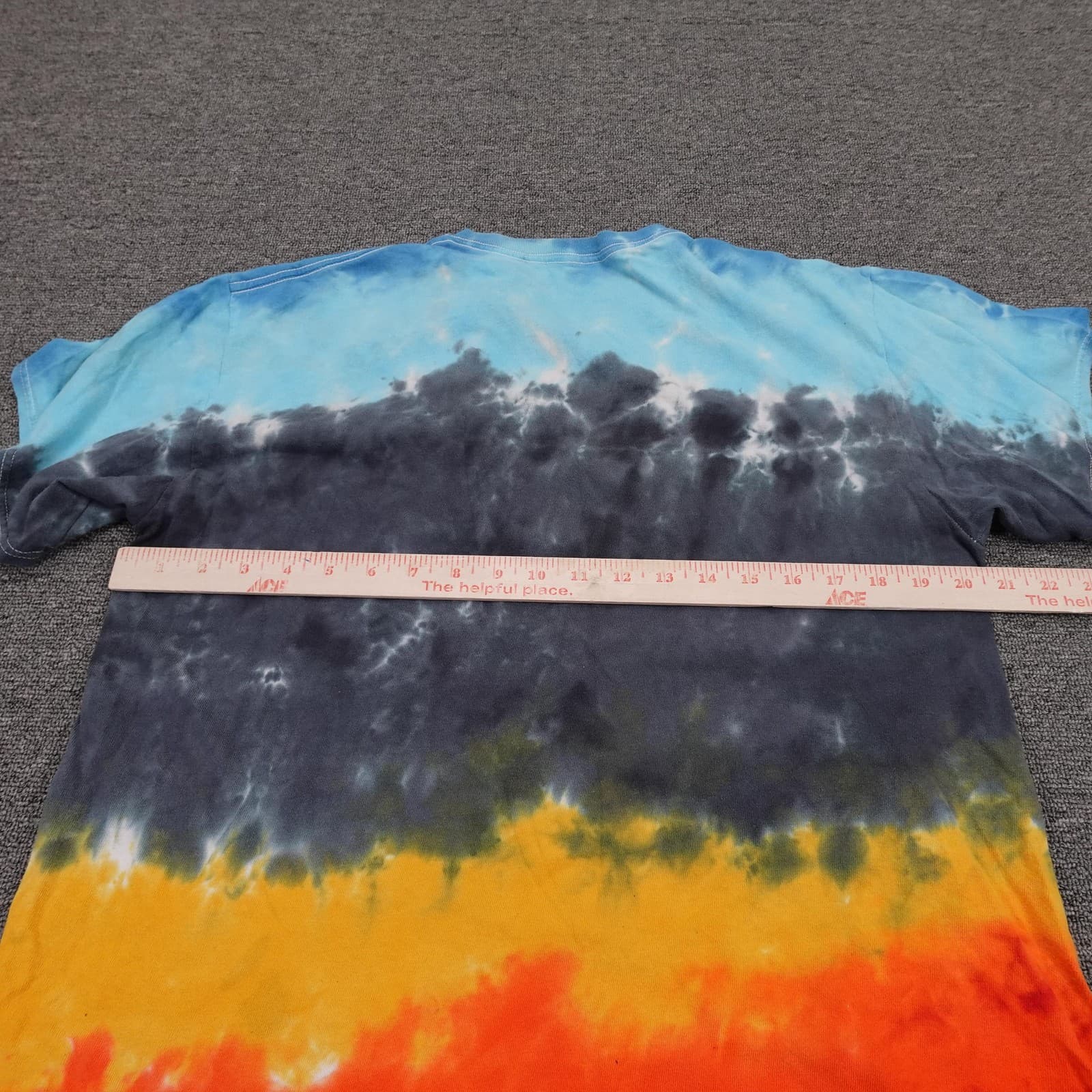 Led Zeppelin Shirt Mens Large Multicolor Tie Dye U.S. Tour 1975 Graphic Tee - Thumbnail 5