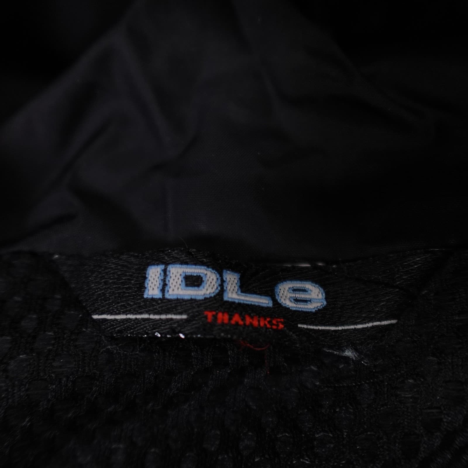 Idle Fate Jacket Mens Medium Black Hooded Ski Parka Waterproof Breathable Nylon - Thumbnail 6