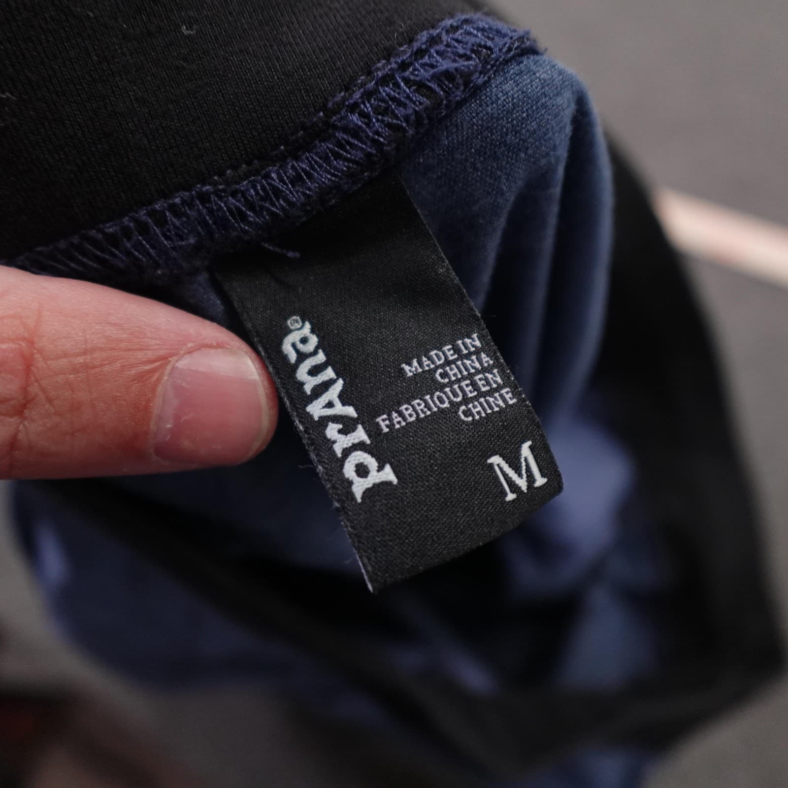 PrAna Bermuda Shorts Mens 33 Blue Chambray Elastic Waist 11 Inseam Casual Summer - Thumbnail 6
