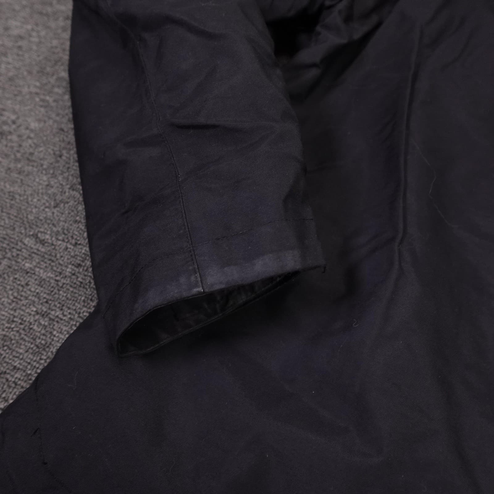 Idle Fate Jacket Mens Medium Black Hooded Ski Parka Waterproof Breathable Nylon - Thumbnail 12