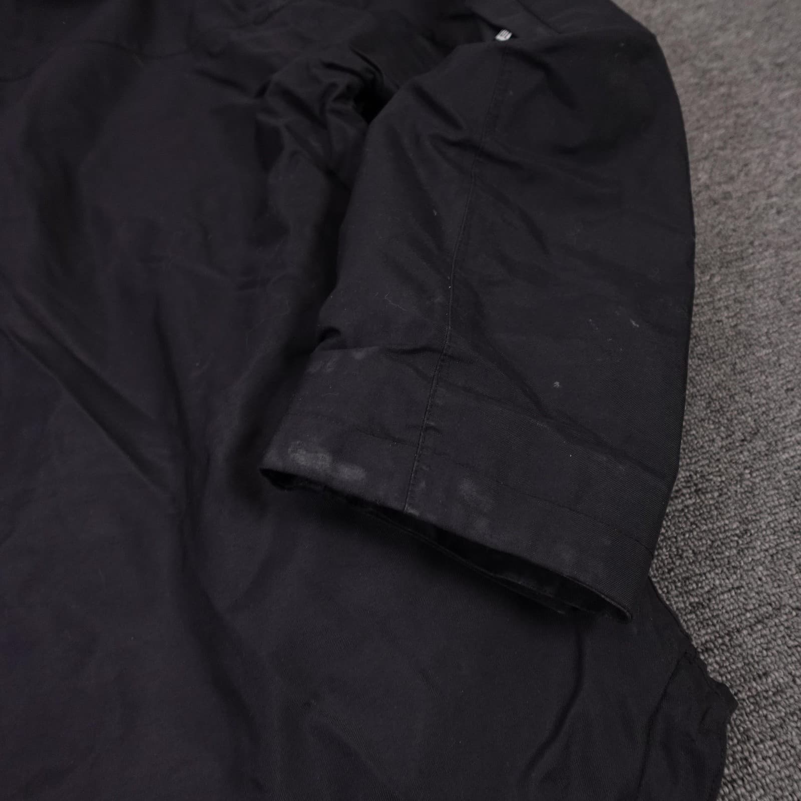 Idle Fate Jacket Mens Medium Black Hooded Ski Parka Waterproof Breathable Nylon - Thumbnail 10