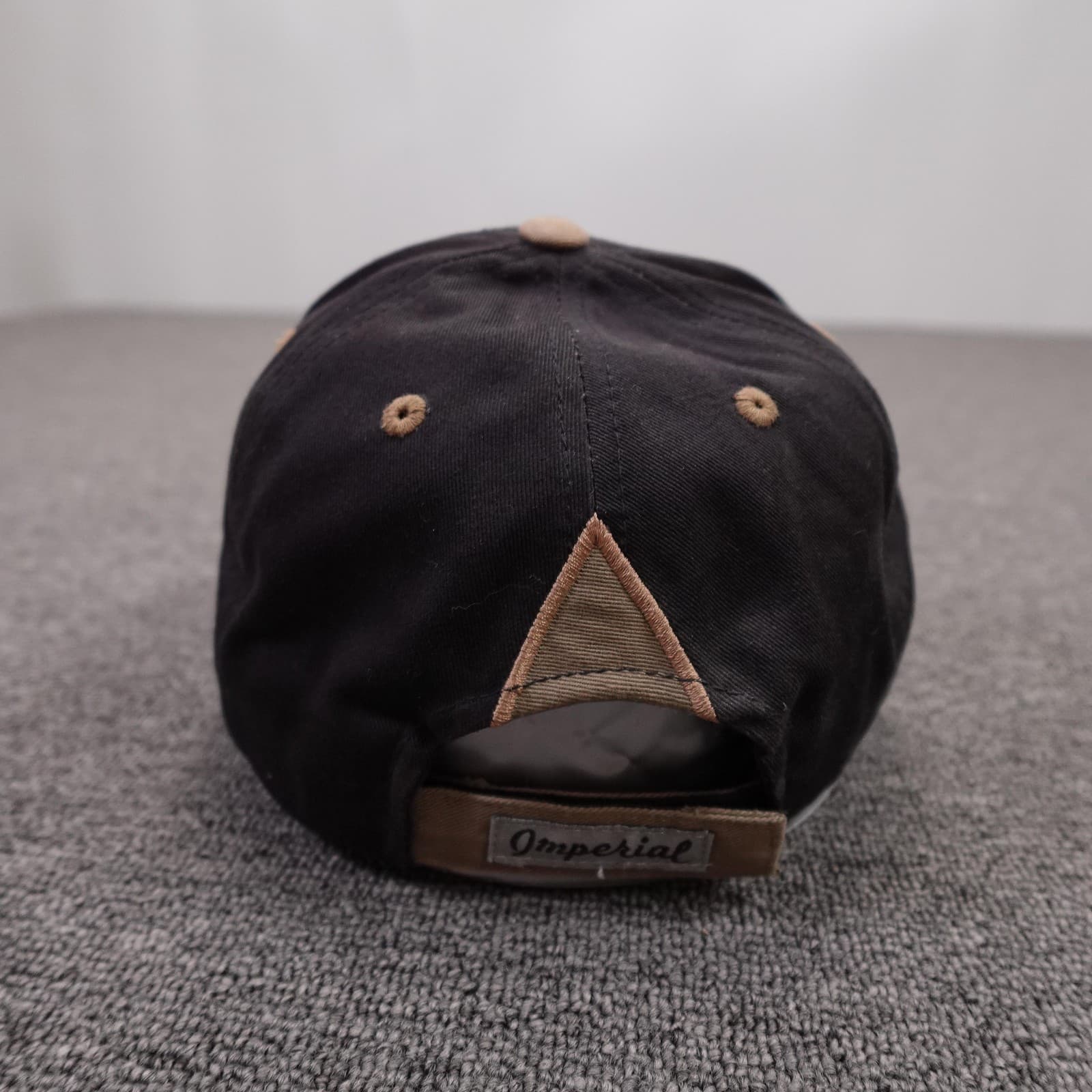 Vintage British Open Hat Cap Strap Back Mens One Size Black Golf Imperial 2003 - Thumbnail 5