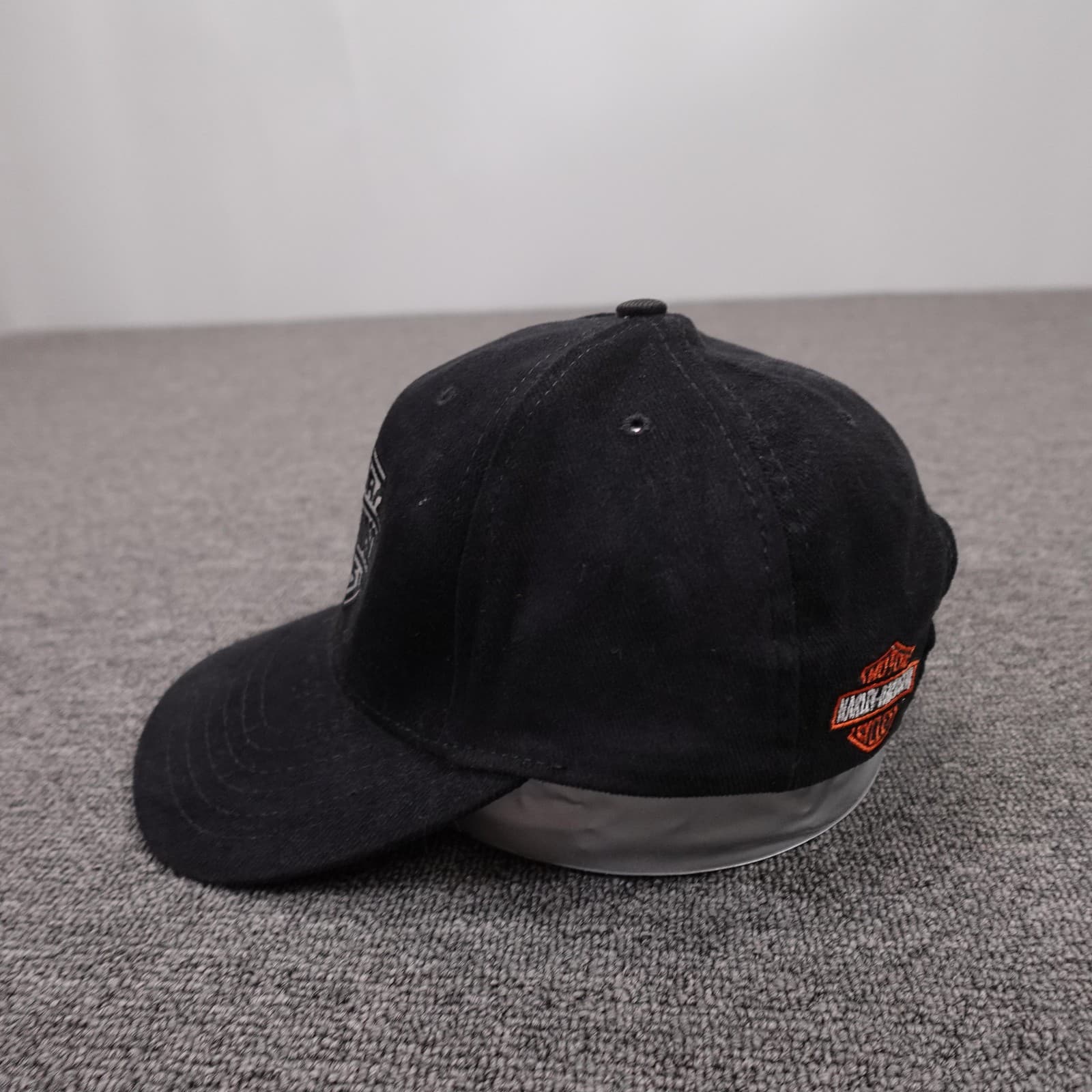Vintage Harley-Davidson American Needle Hat Cap Snap Back Mens One Size Black - Thumbnail 4