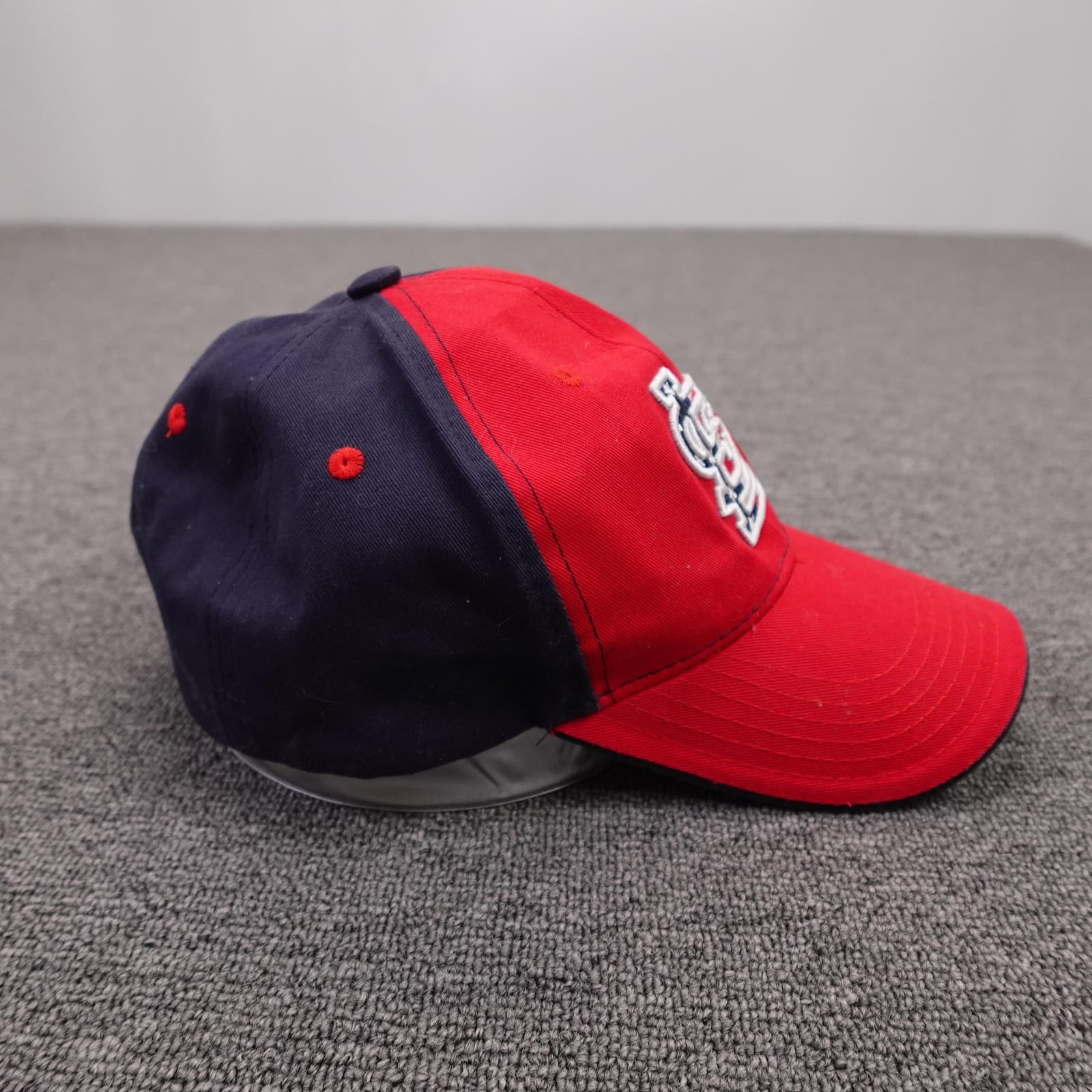 St Louis Cardinals Hat Cap Strap Back Mens One Size Red MLB Baseball Melonwear - Thumbnail 5