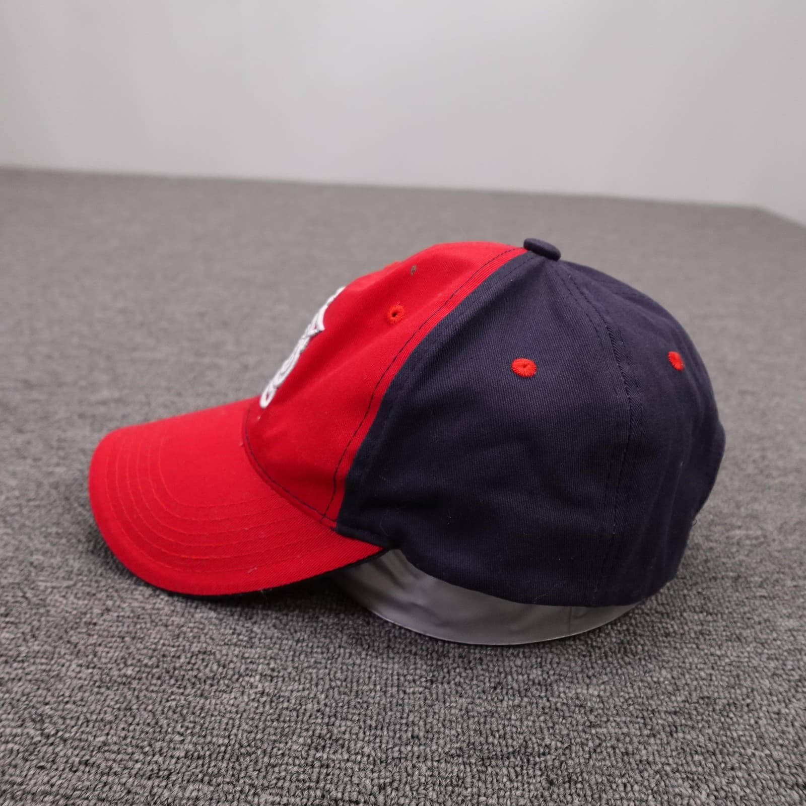 St Louis Cardinals Hat Cap Strap Back Mens One Size Red MLB Baseball Melonwear - Thumbnail 3