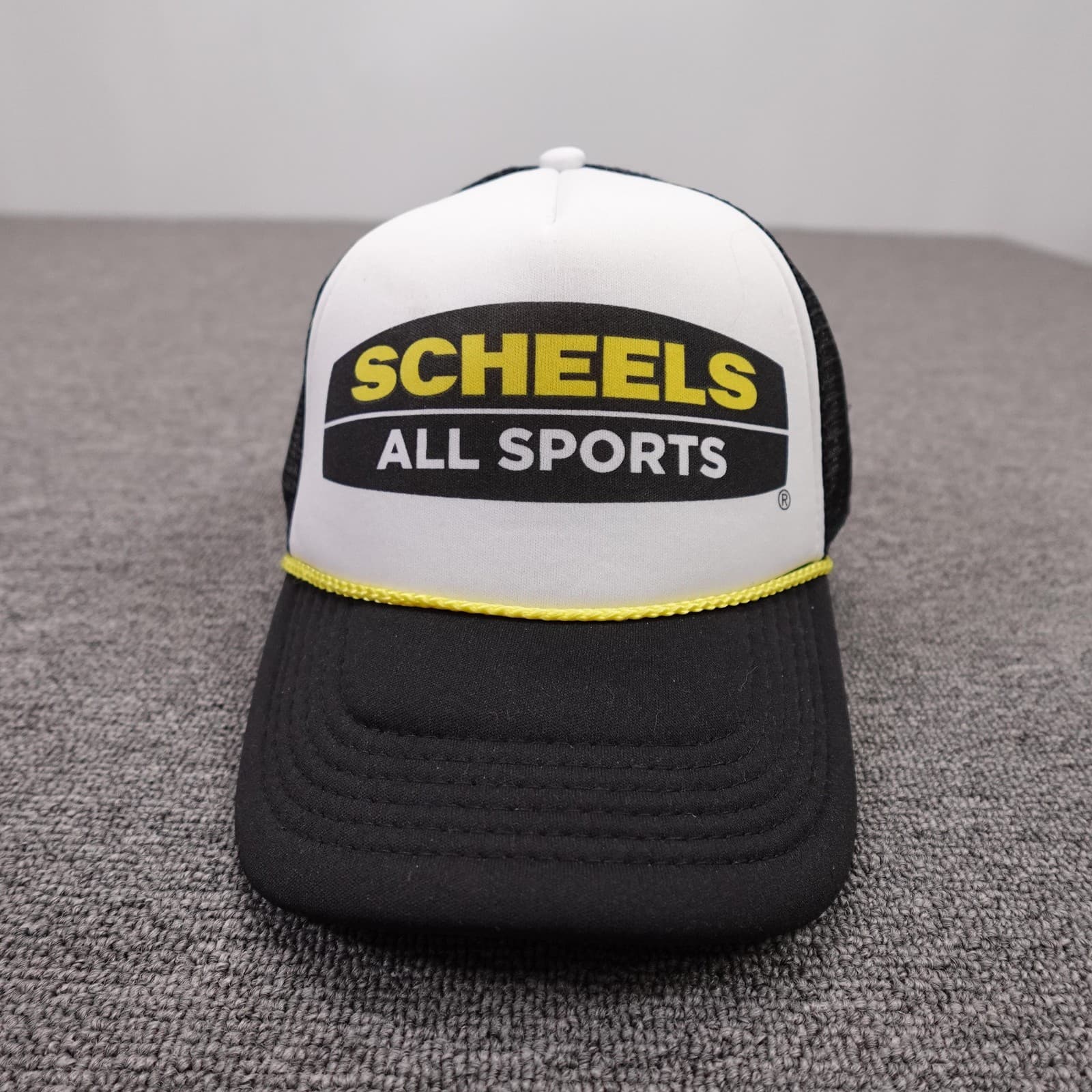Outdoor Cap Scheels All Sports Hat Cap Snap Back Mens One Size Black Trucker