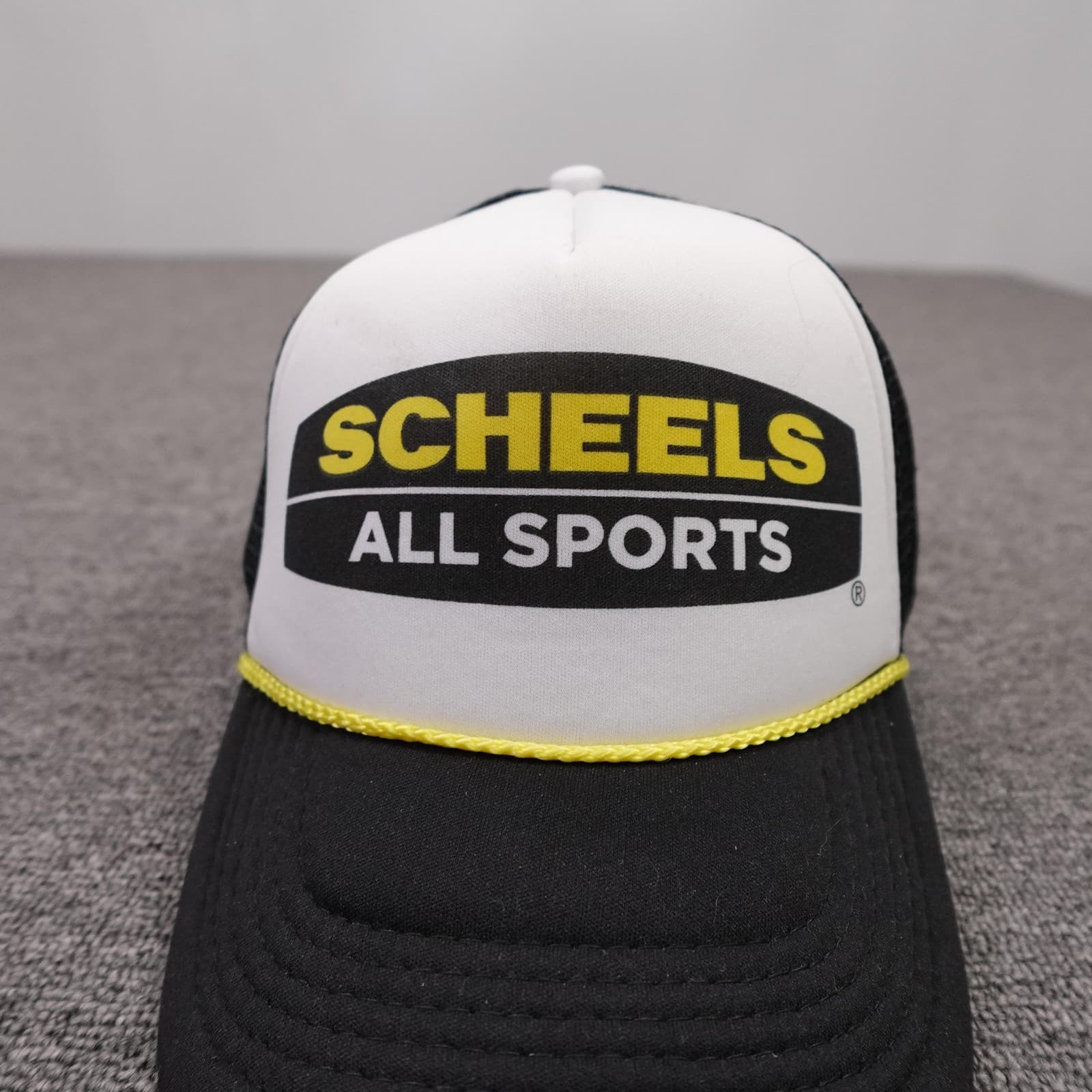 Outdoor Cap Scheels All Sports Hat Cap Snap Back Mens One Size Black Trucker - Thumbnail 2
