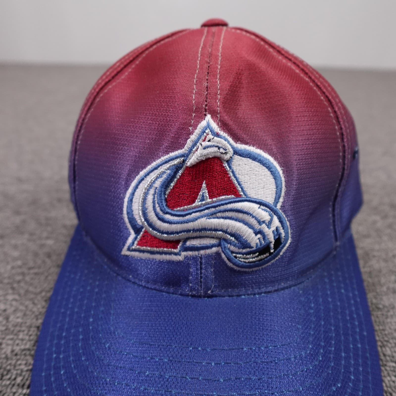 Colorado Avalanche Hat Cap Strap Back Mens One Size Blue NHL Hockey Gradient - Thumbnail 2