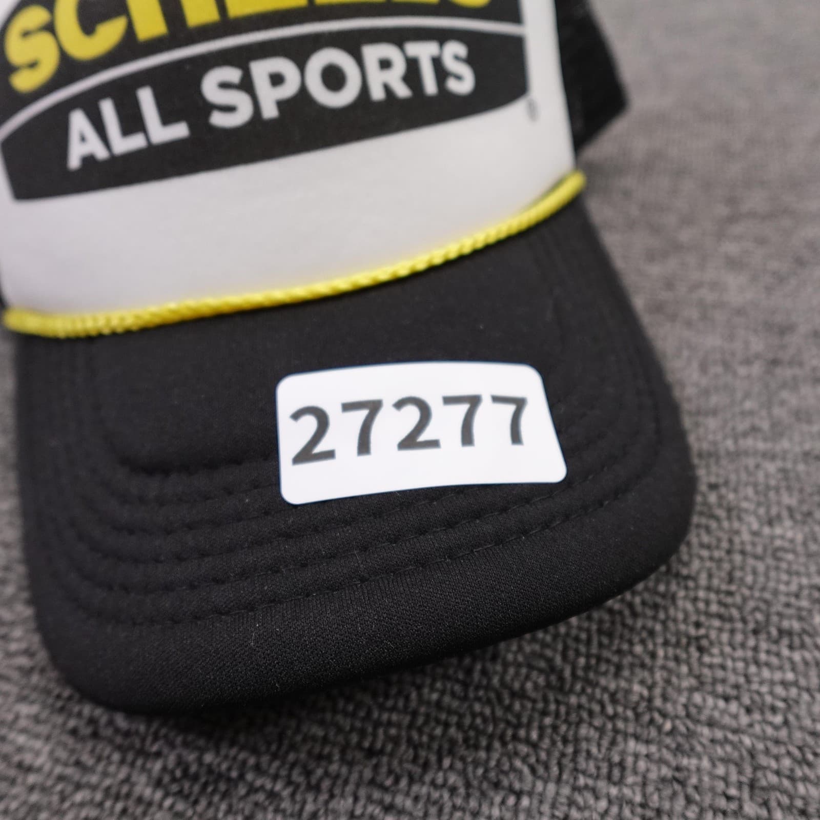 Outdoor Cap Scheels All Sports Hat Cap Snap Back Mens One Size Black Trucker - Thumbnail 8