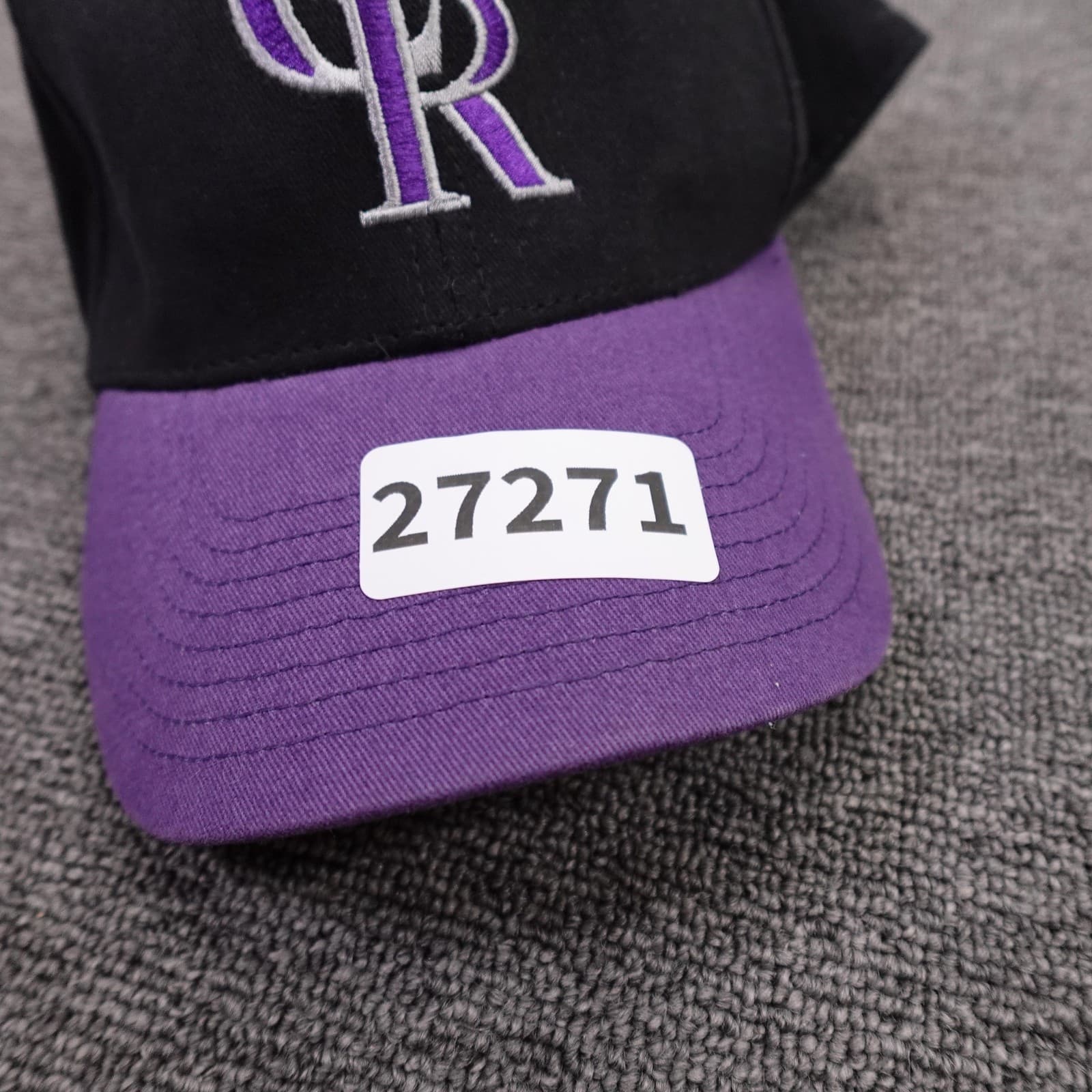 Colorado Rockies Hat Cap Strap Back Mens One Size MLB Baseball Fan Favorite - Thumbnail 9