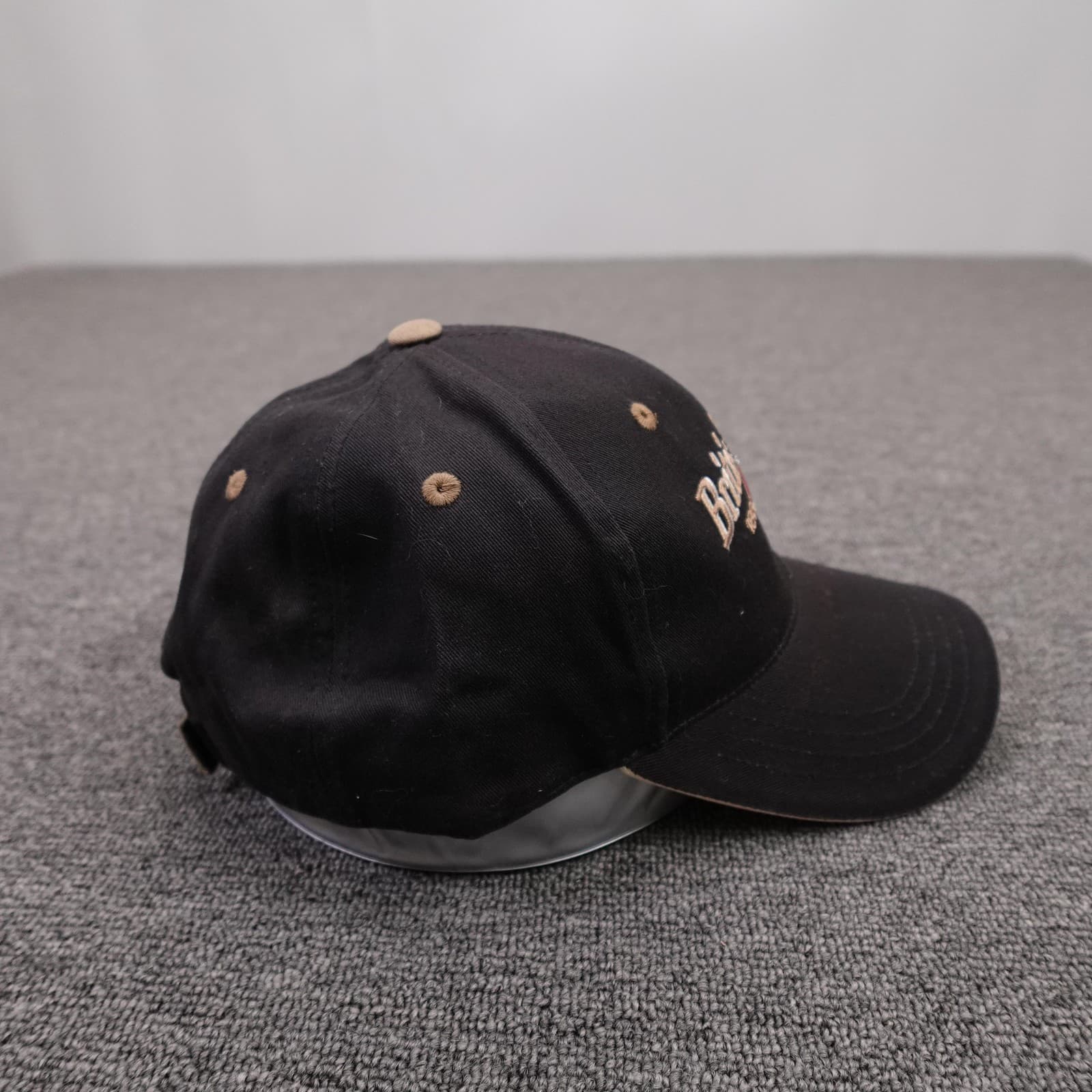 Vintage British Open Hat Cap Strap Back Mens One Size Black Golf Imperial 2003 - Thumbnail 6