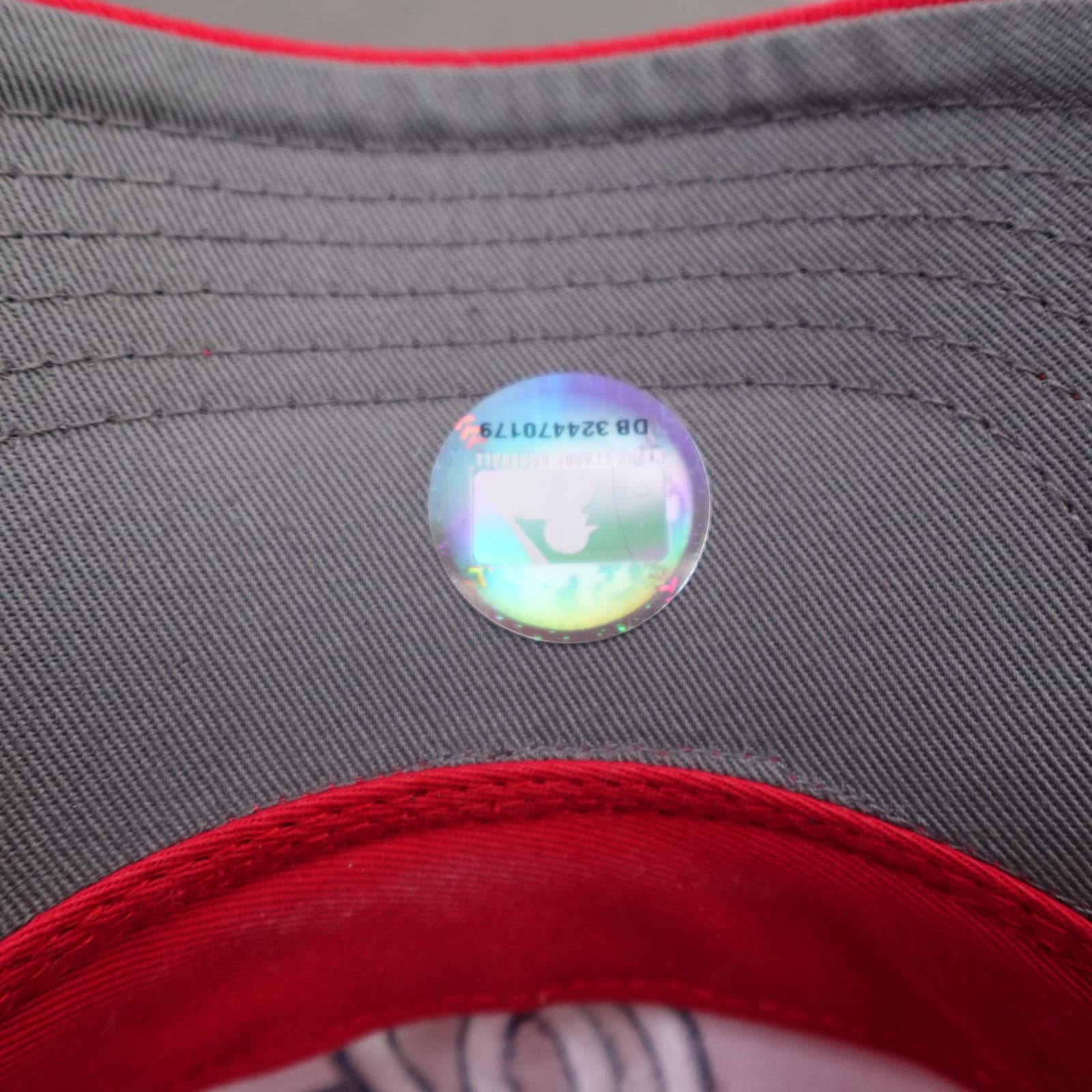 Washington Nationals Hat Cap Strap Back One Size Red MLB Genuine Merchandise - Thumbnail 7