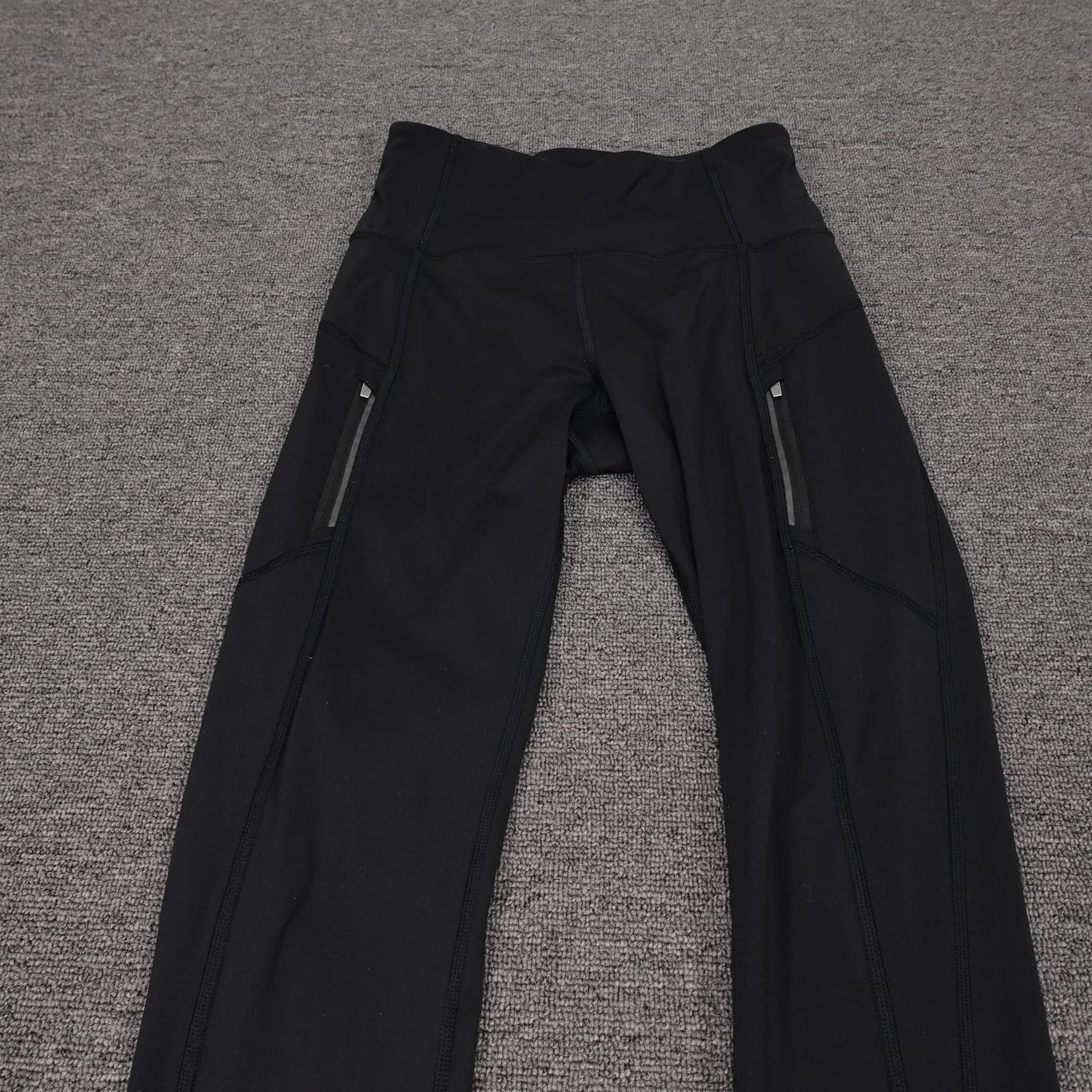 Athleta Leggings Womens XS Black Rainier Tight Ankle Running Yoga Winter Warm - Thumbnail 2